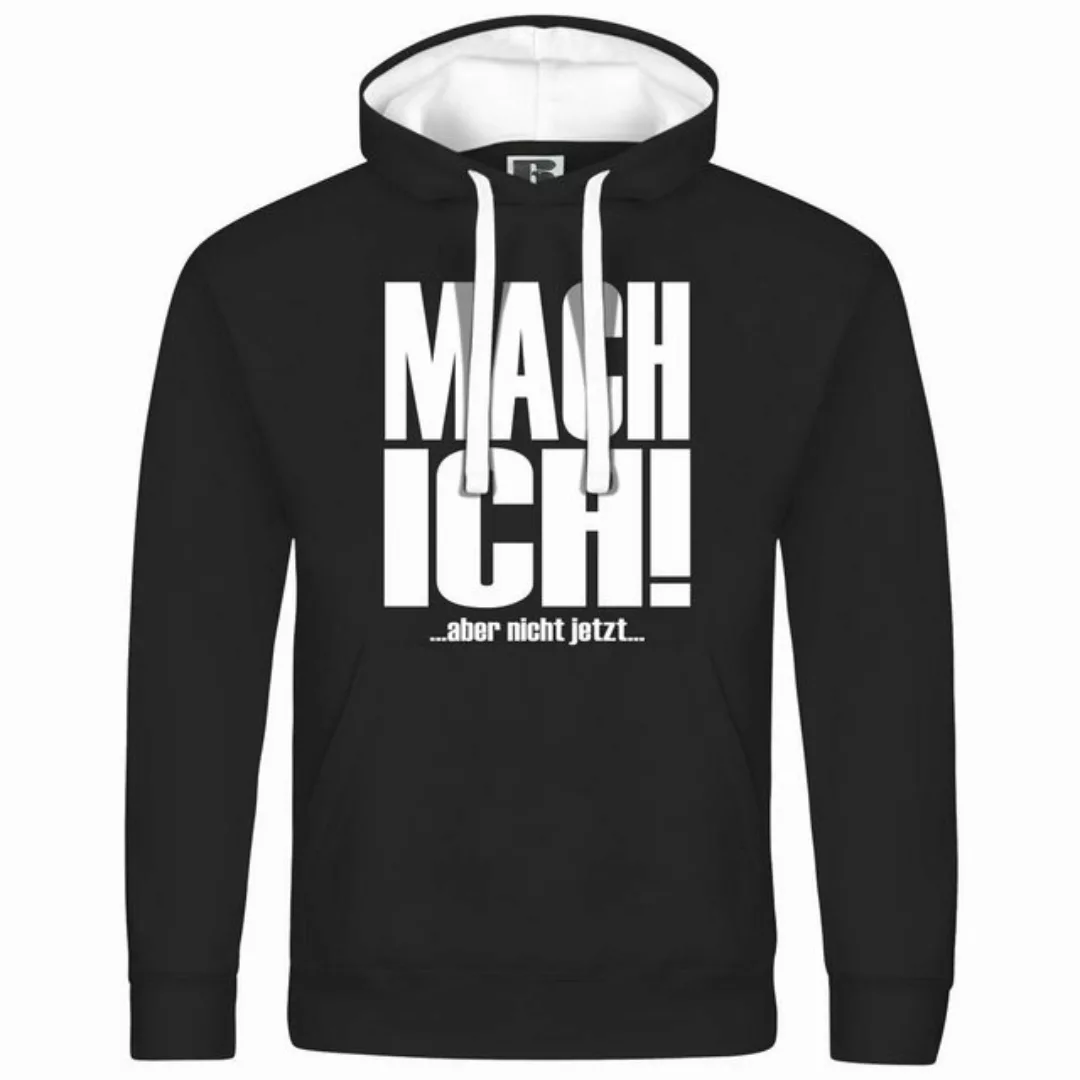 deinshirt Kapuzenpullover Herren Kapuzenpullover Mach ich aber nicht jetzt günstig online kaufen