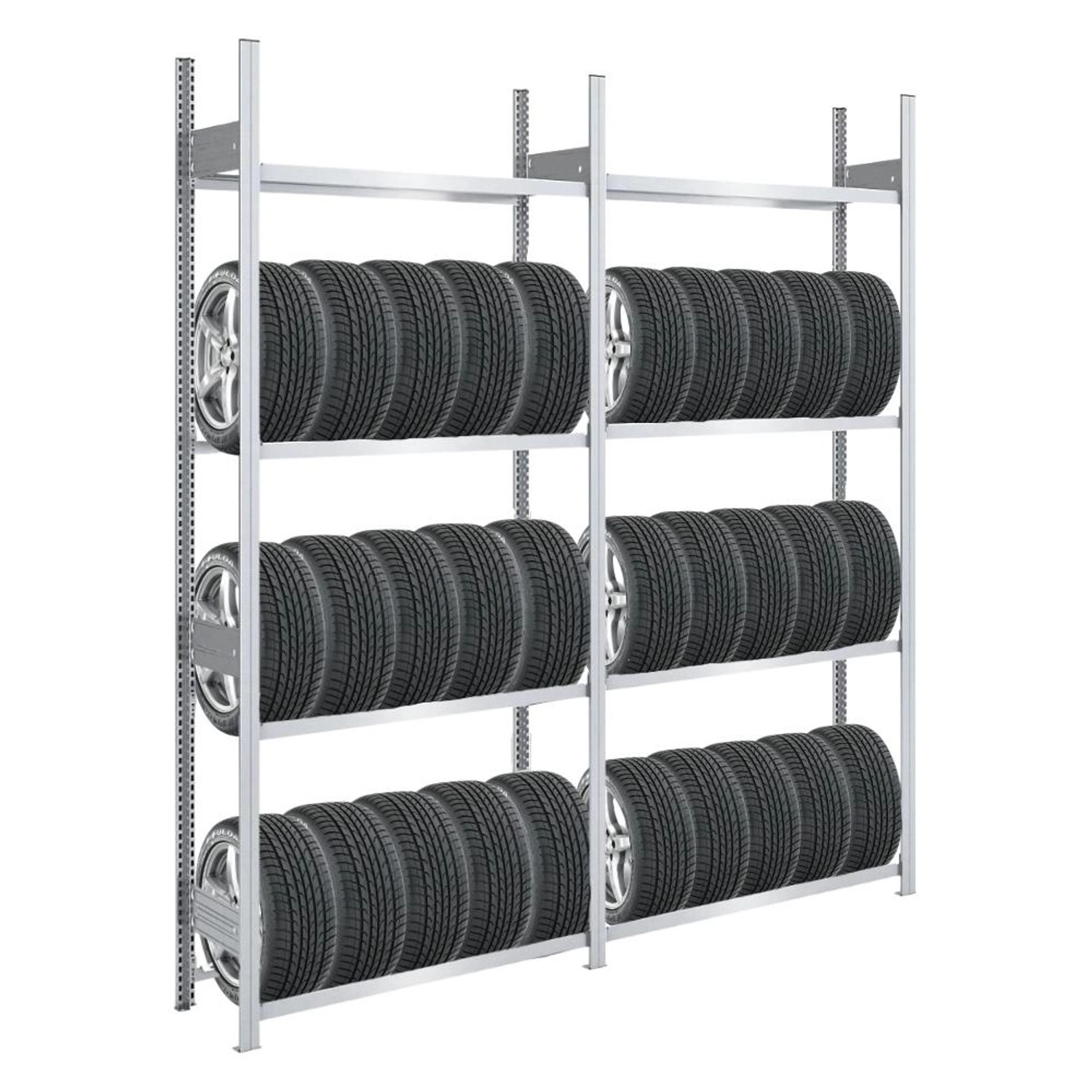 PROREGAL Reifenregal Tire Pro Made In Germany HxBxT 250 x 200 x 43 cm 4 Ebe günstig online kaufen