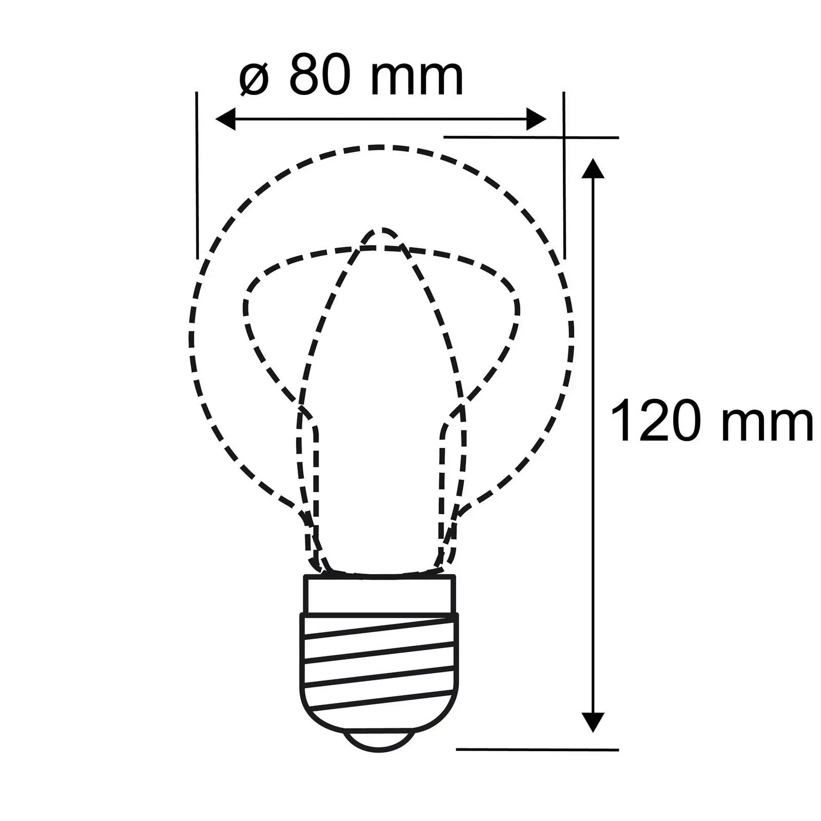 Pauleen LED-Leuchtmittel Inner Glow E27 0,2W 3V rauch 2.500K günstig online kaufen