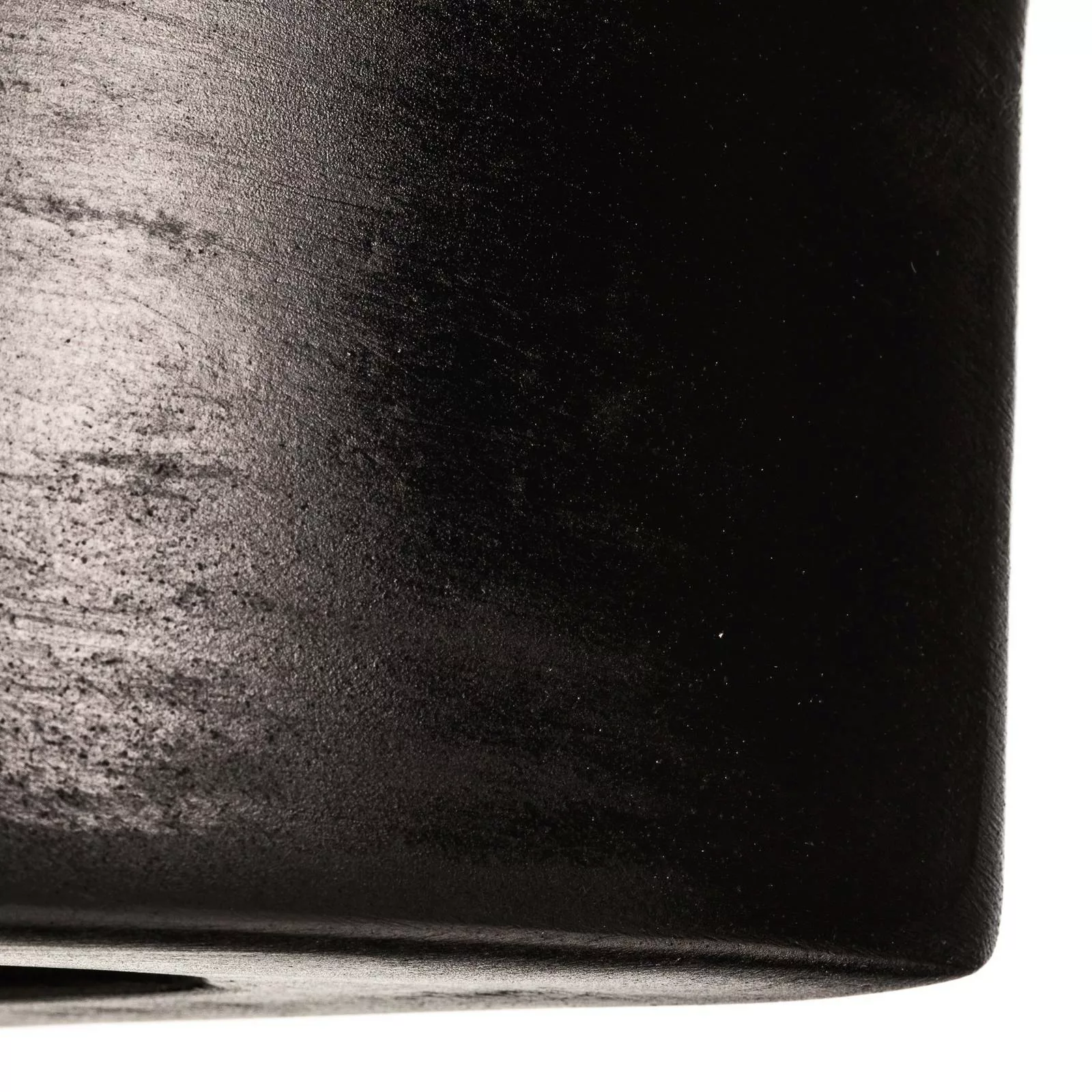 Wandlampe Bow up/down Keramik schwarz Breite 38 cm günstig online kaufen