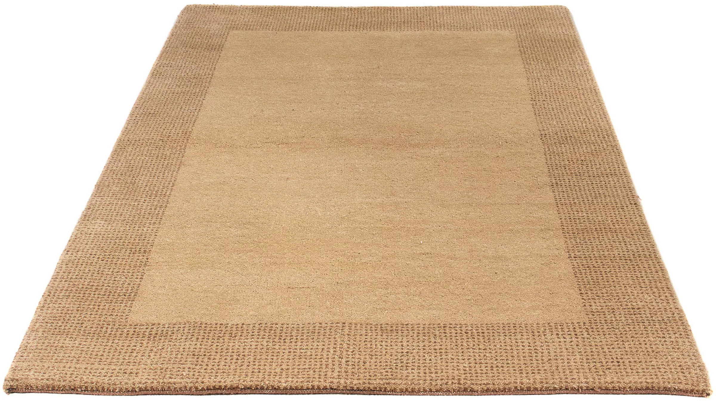 morgenland Wollteppich »Gabbeh - Indus - 180 x 120 cm - beige«, rechteckig, günstig online kaufen