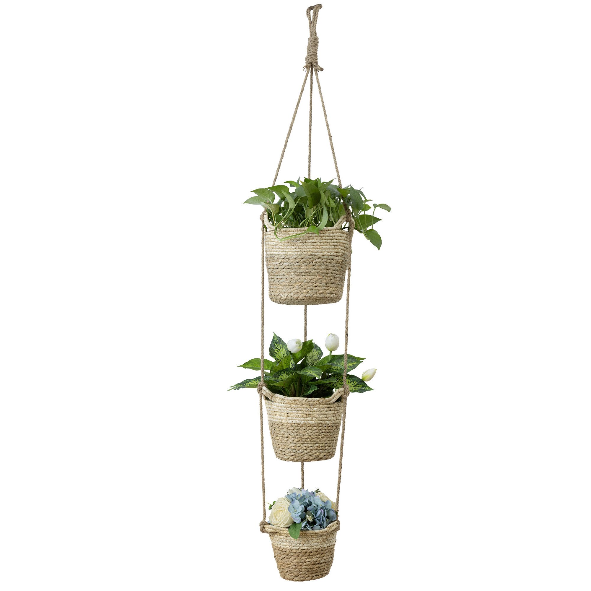 Navaris Übertopf Blumentopf Boho Stil - günstig online kaufen
