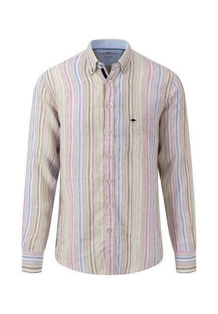 FYNCH-HATTON Langarmhemd Button-Down-Kragen günstig online kaufen