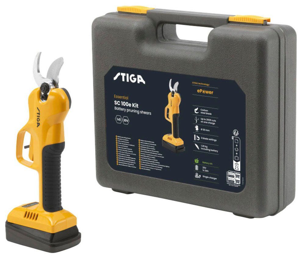 STIGA GARDEN Akku-Astschere SC 100e, (Set), günstig online kaufen