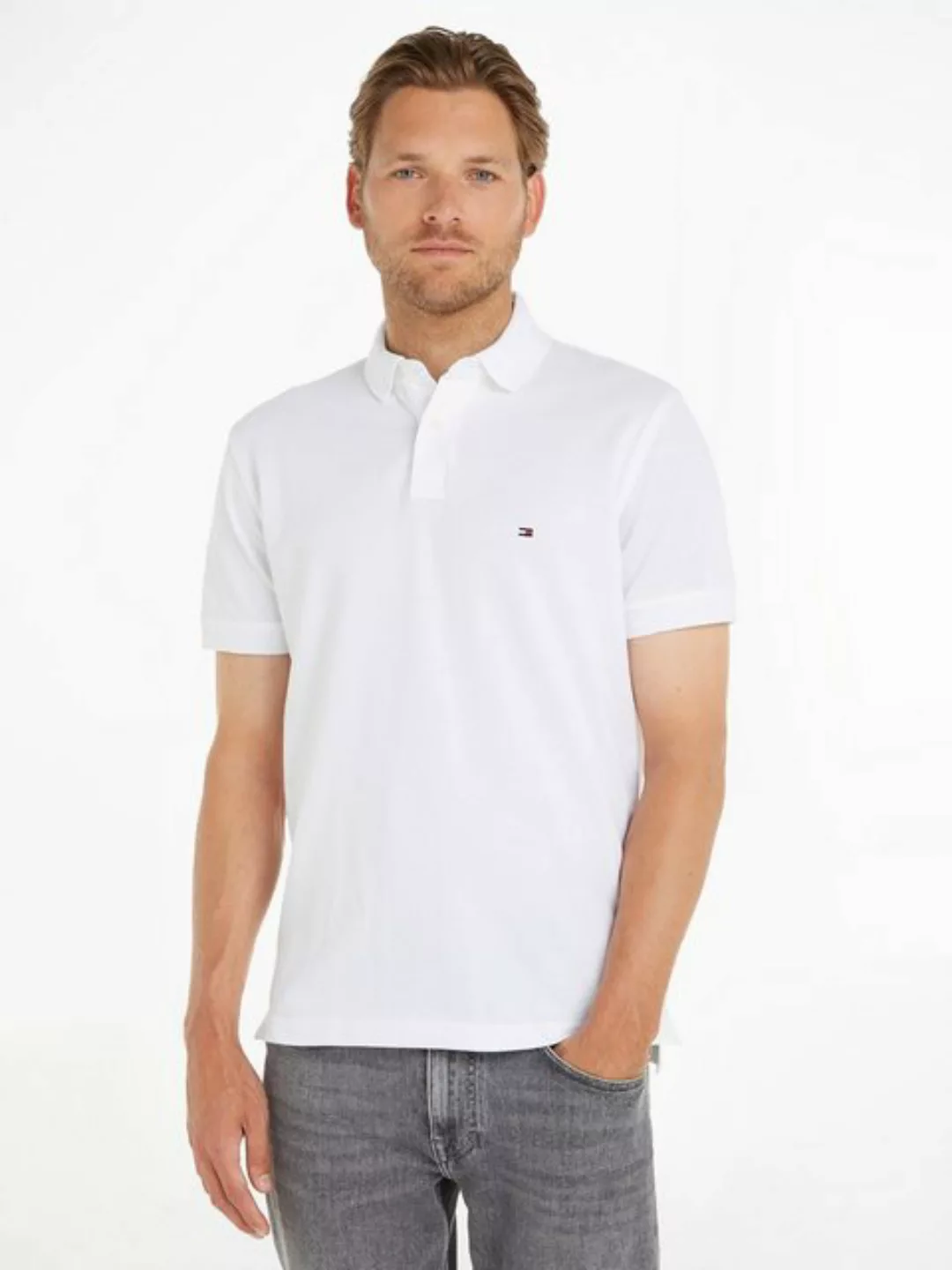 Tommy Hilfiger Poloshirt 1985 REGULAR POLO aus hochwertiger Baumwoll-Piqué- günstig online kaufen