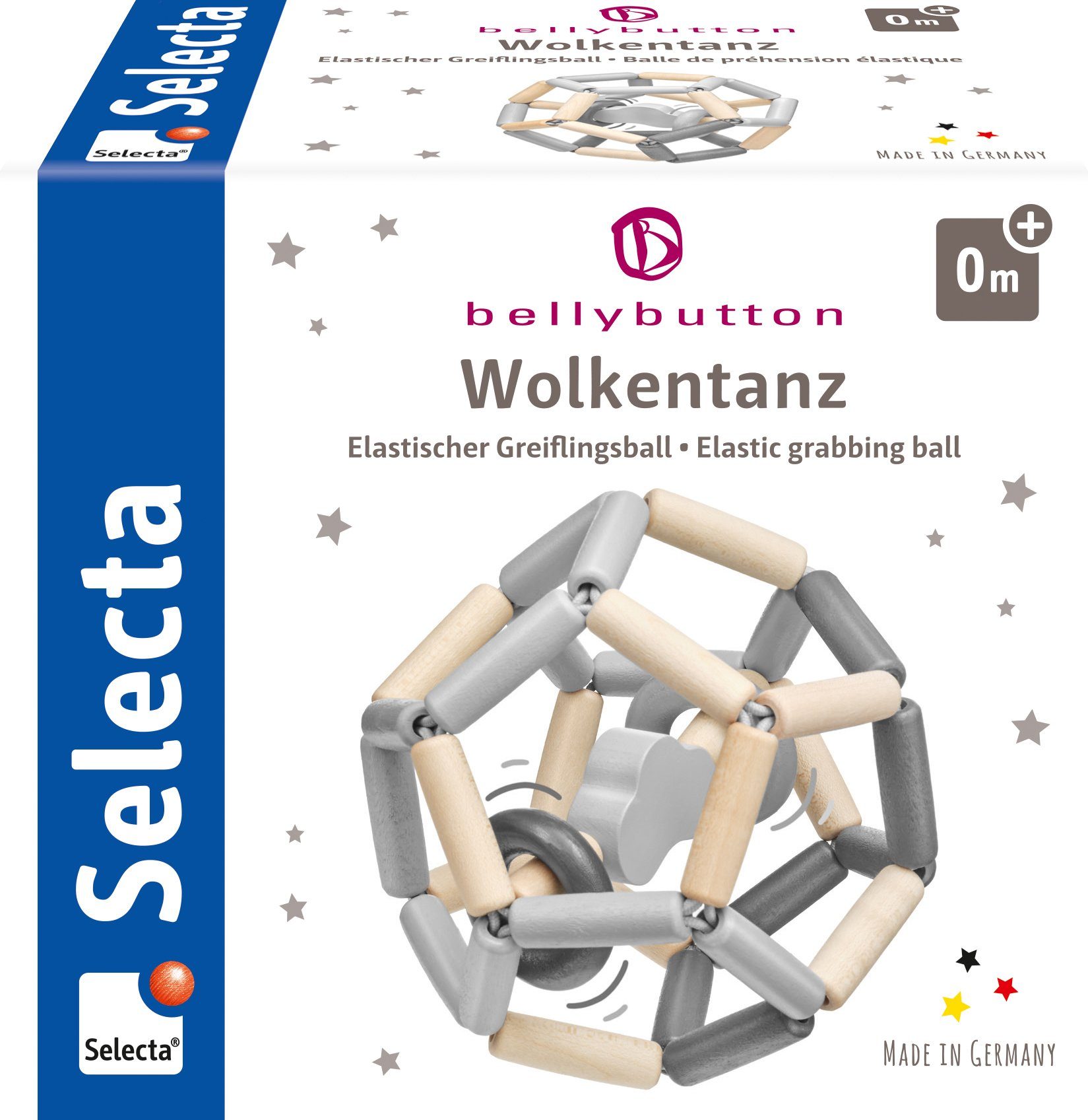 Selecta Greifspielzeug bellybutton by Selecta, Greiflingball günstig online kaufen