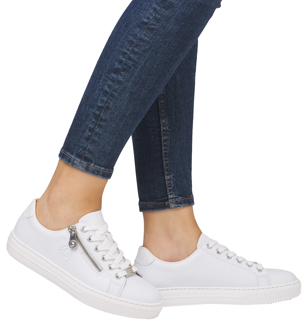 Rieker Sneaker, mit Memosoft-Innensohle, Freizeitschuh, Halbschuh, Schnürsc günstig online kaufen