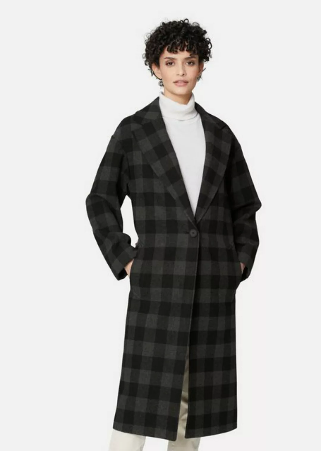 MADELEINE Kurzmantel Karomantel in lässiger Oversized-Form günstig online kaufen