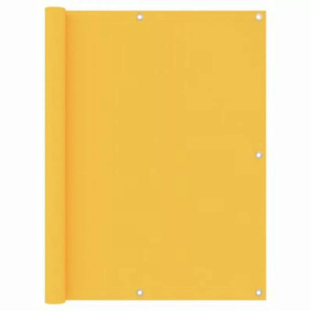 Balkon-sichtschutz Gelb 75x300 Cm Oxford-gewebe günstig online kaufen