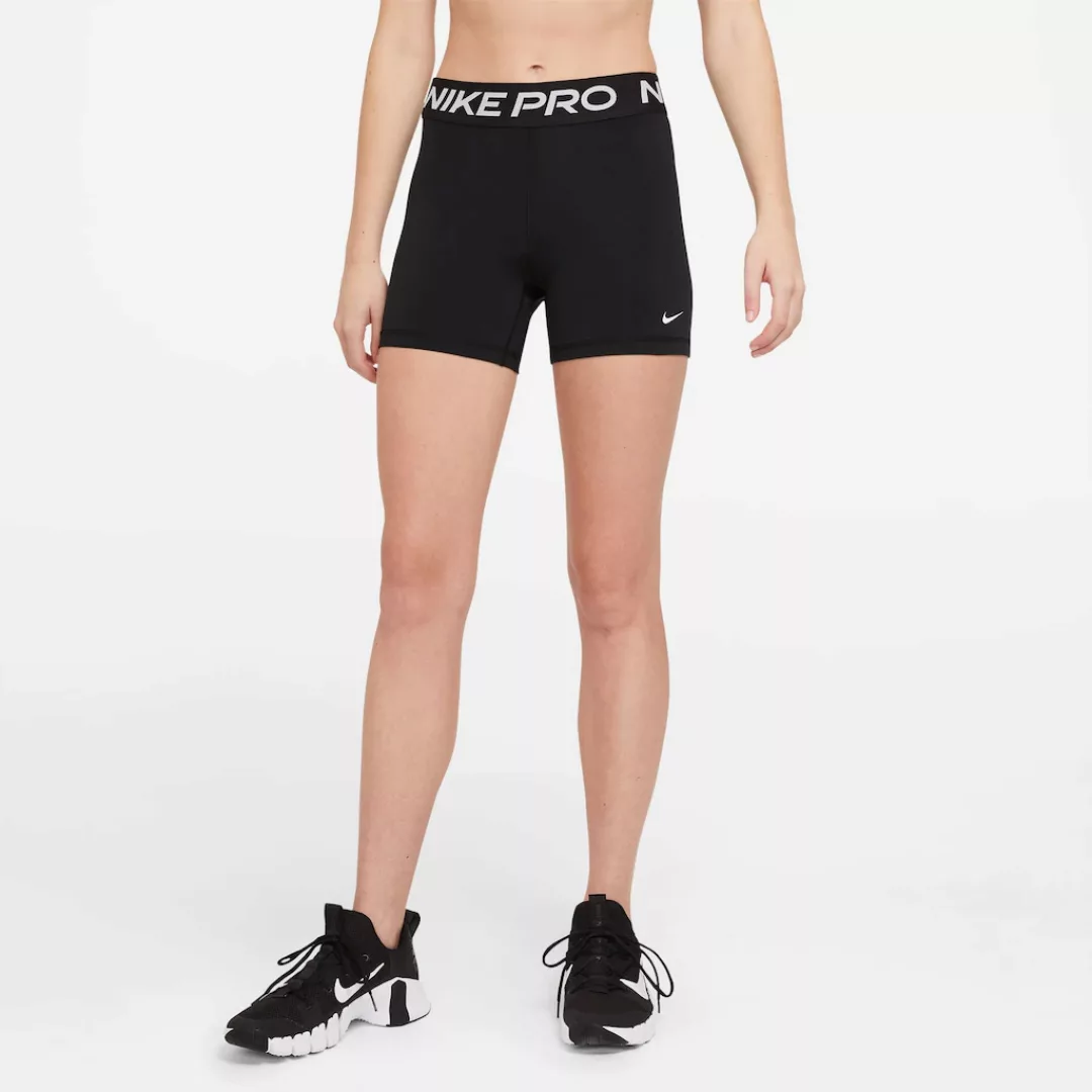 Nike Pro 365 5´´ Kurze Enge L Black / White günstig online kaufen