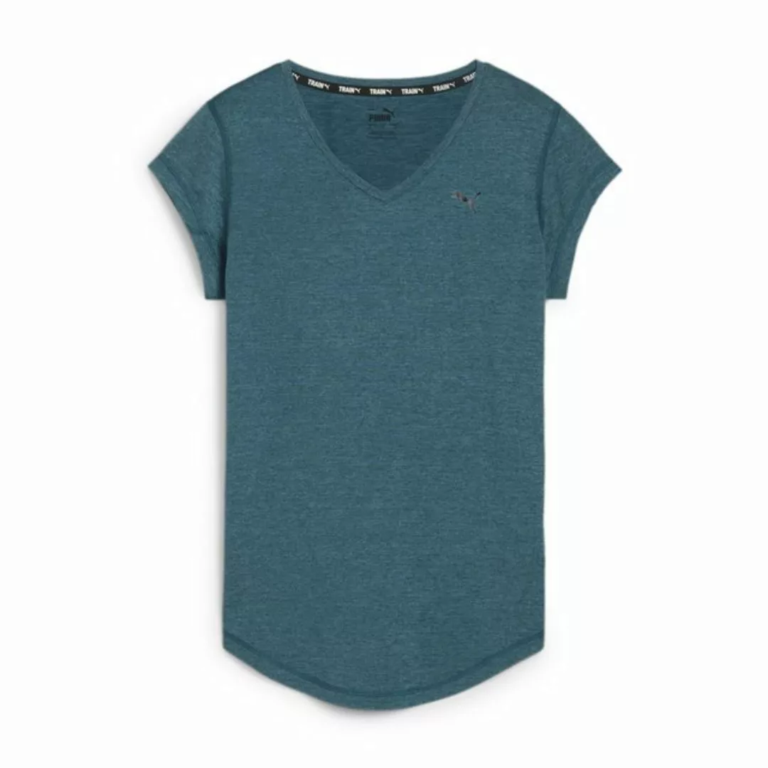 PUMA T-Shirt Puma Damen T-Shirt TRAIN FAV HEATHER CAT TEE Small Cat 526226 günstig online kaufen