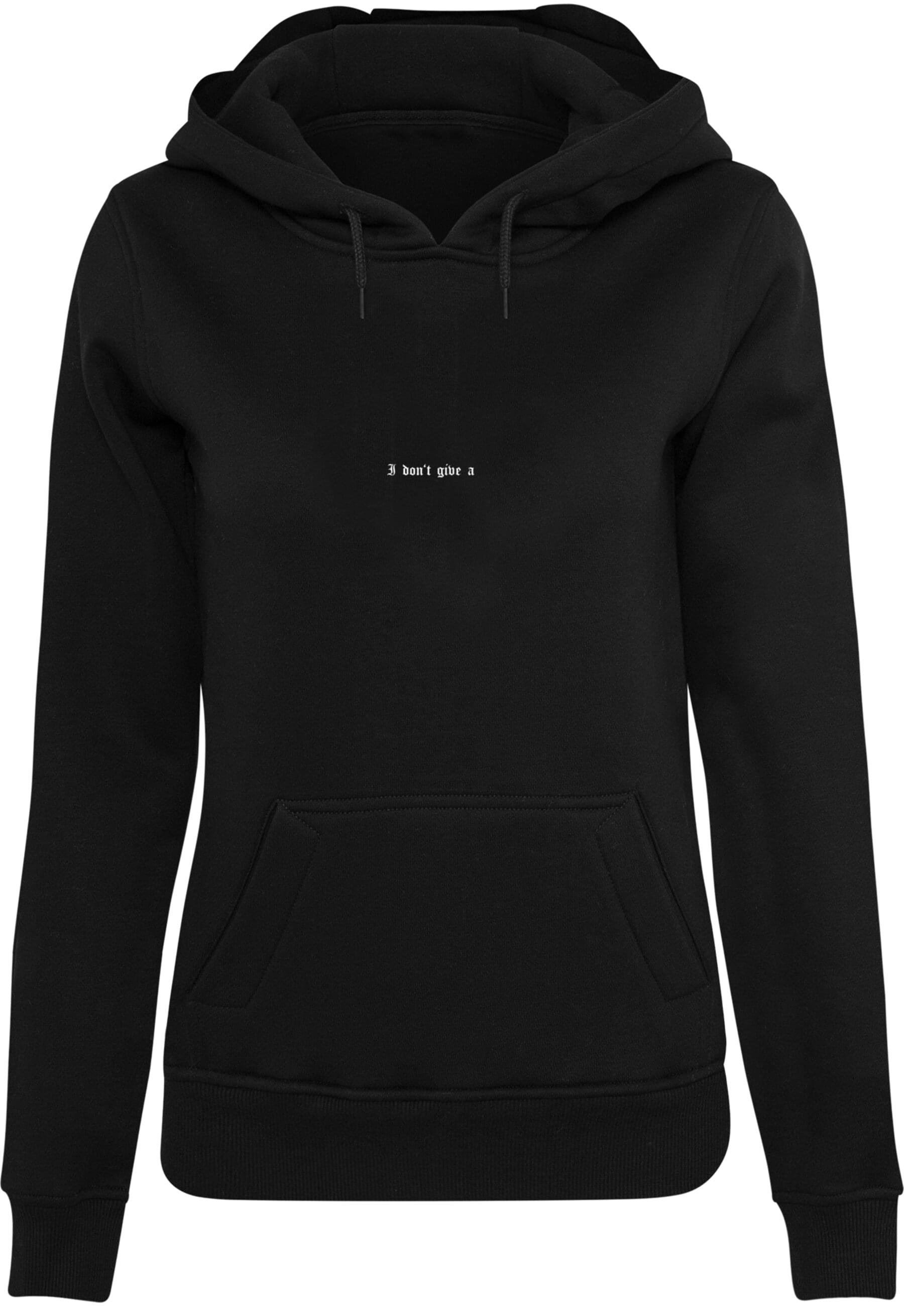 Miss Tee Kapuzenpullover "Miss Tee Damen I Dont Give A Hoody" günstig online kaufen