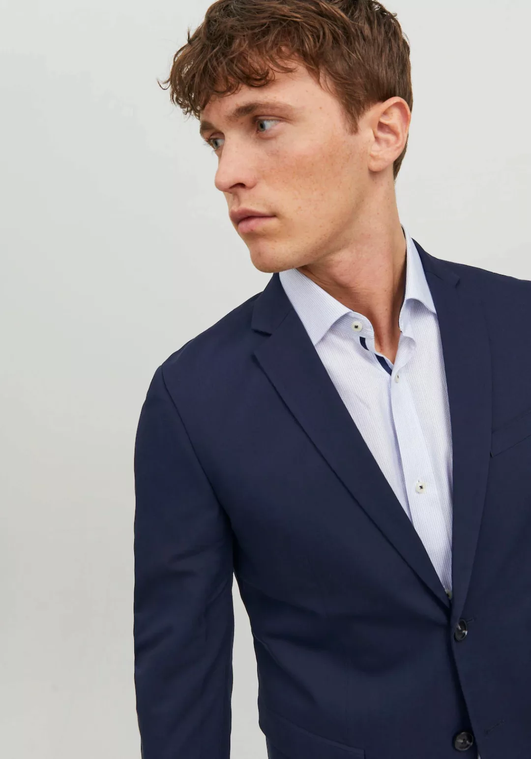 Jack & Jones Franco Blazer 52 Medieval Blue / Super Slim Fit günstig online kaufen