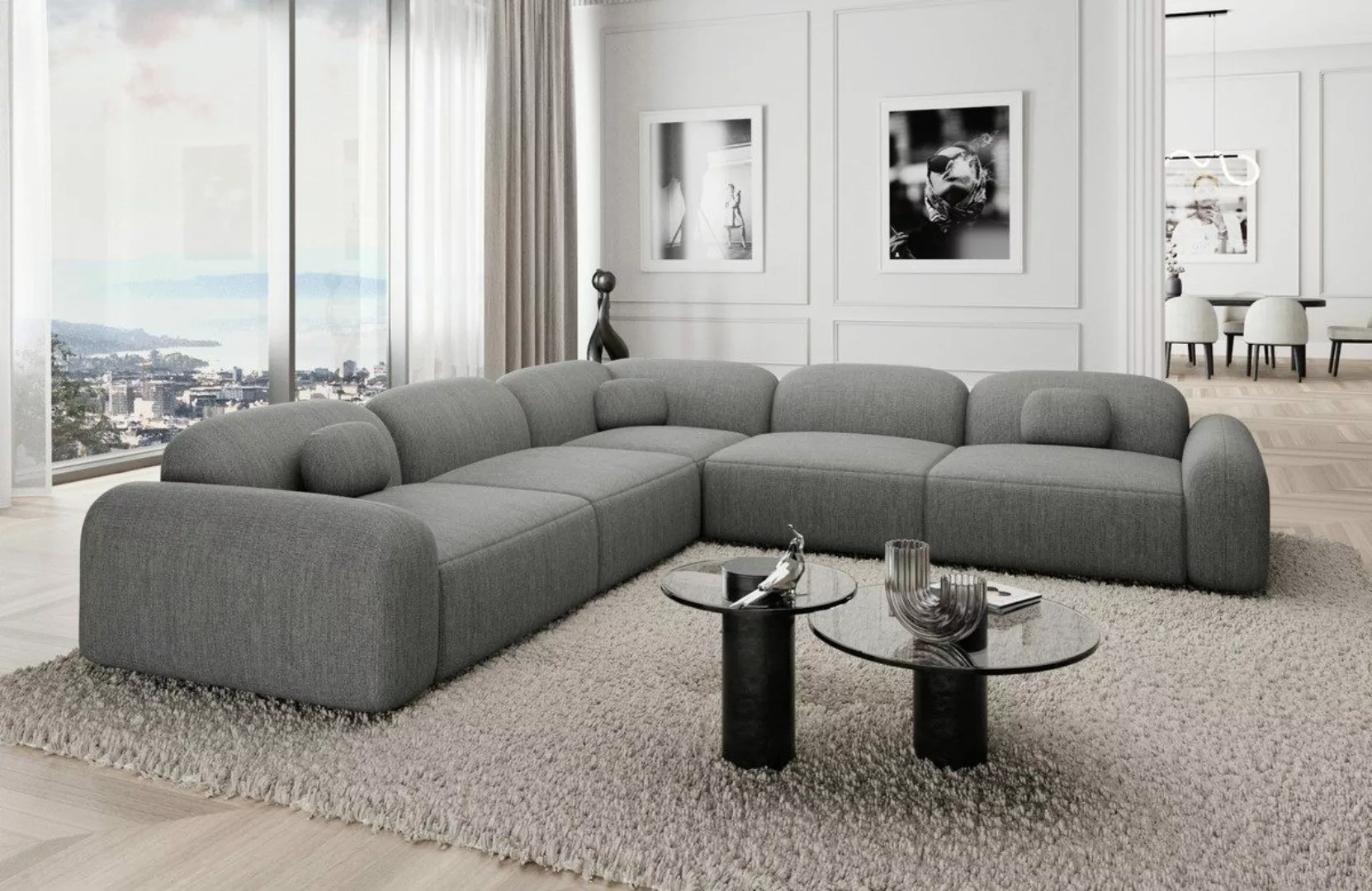 Sofa Dreams Ecksofa Stoff Eckcouch Polstersofa günstig online kaufen