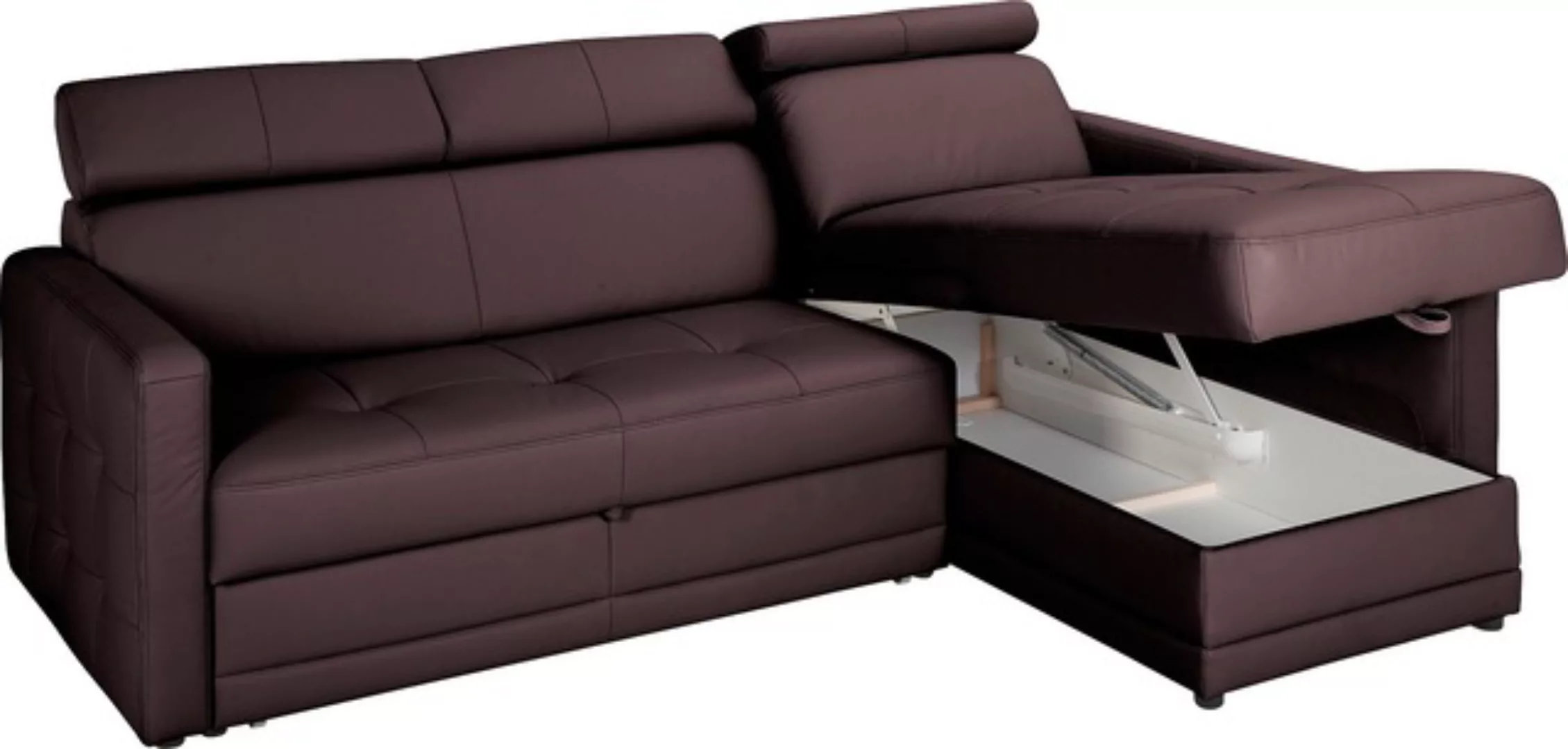 exxpo - sofa fashion Ecksofa "Arles, bequeme Federkernunterfederung, L-Form günstig online kaufen