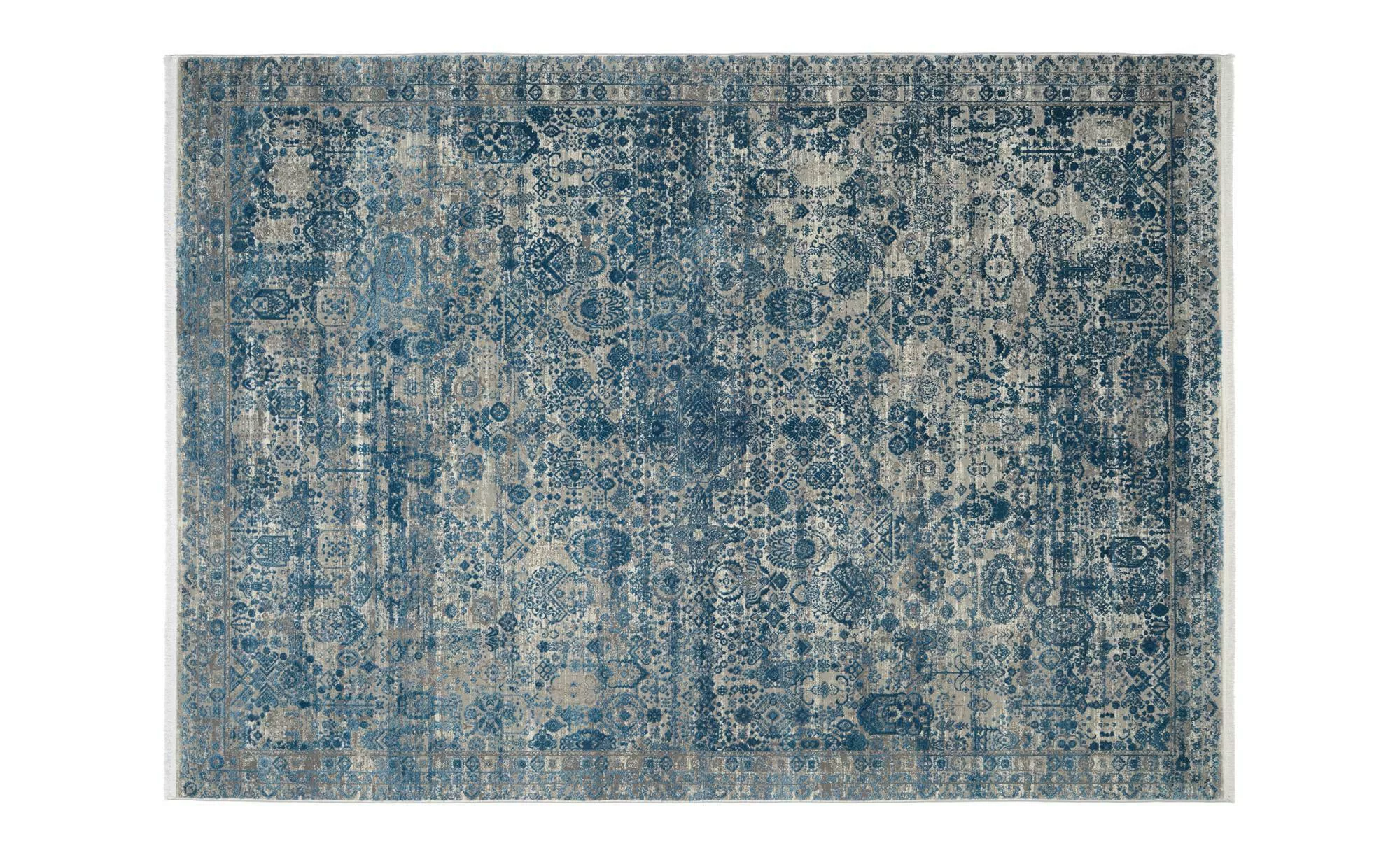 Webteppich  Color Creek ¦ blau ¦ Synthetische Fasern ¦ Maße (cm): B: 240 H: günstig online kaufen