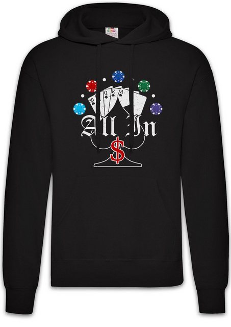 Urban Backwoods Hoodie Poker Spades All In Herren Hoodie Card Karten Spielk günstig online kaufen