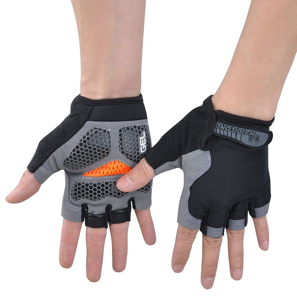 Sunicol Fahrradhandschuhe Outdoor Fingerlose Halbfinger Handschuhe, günstig online kaufen