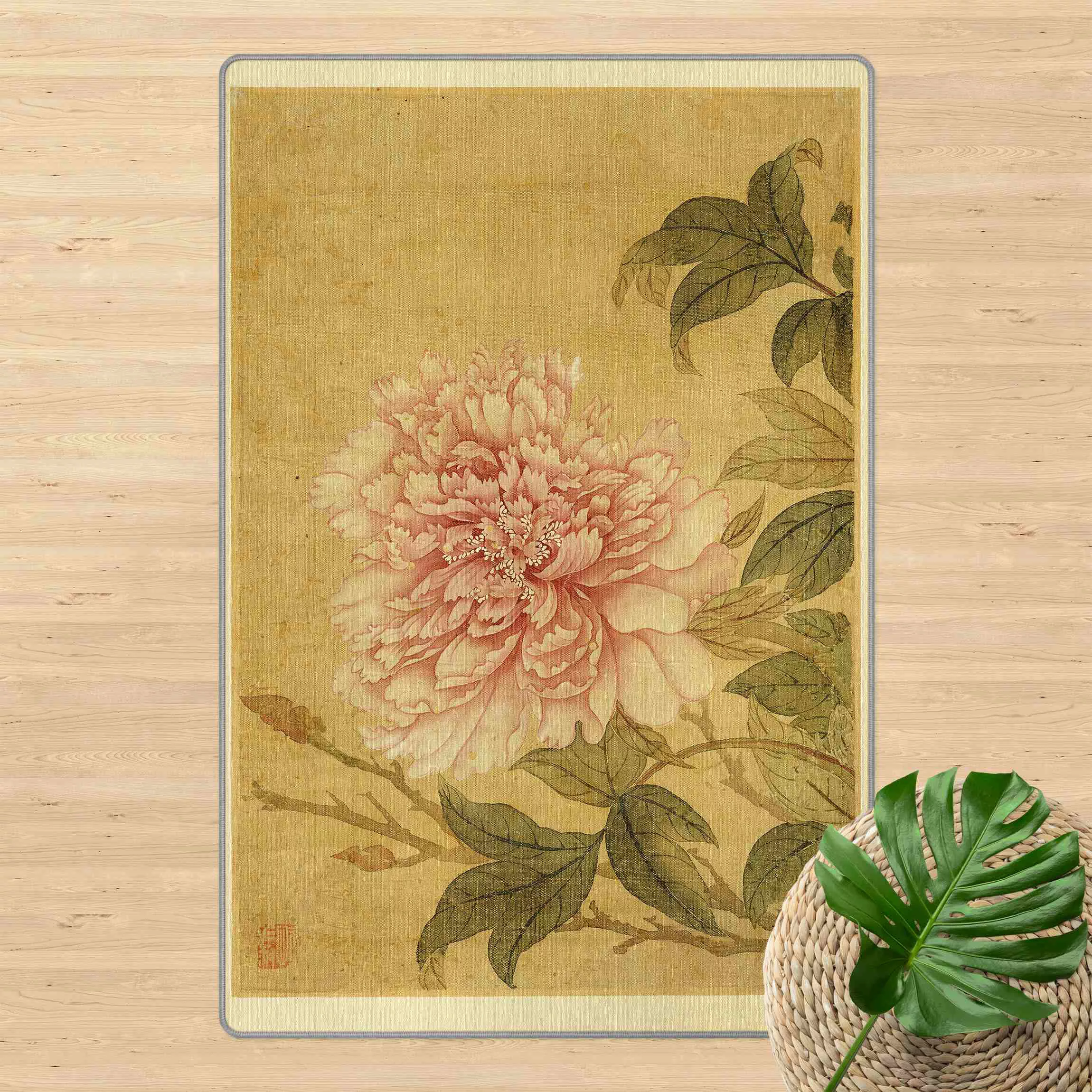 Teppich Yun Shouping - Chrysantheme günstig online kaufen