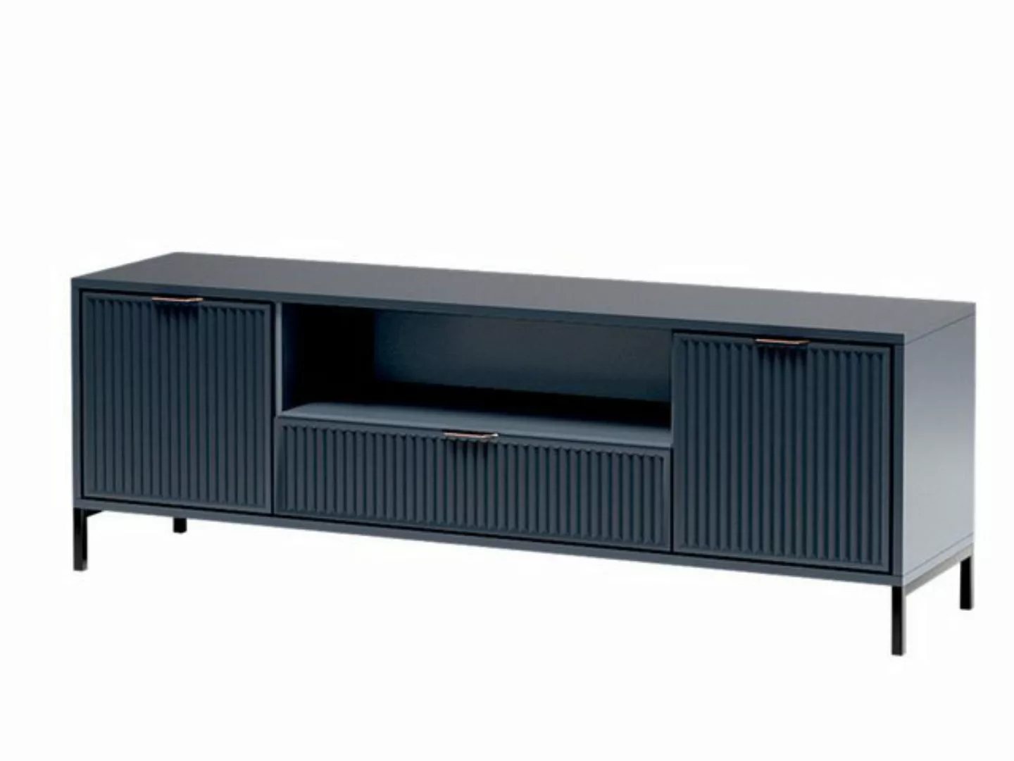 Compleo TV-Schrank TV-Tisch VIVAS, 2 Türen, Modern Wohnzimmer, TV-Kommode günstig online kaufen