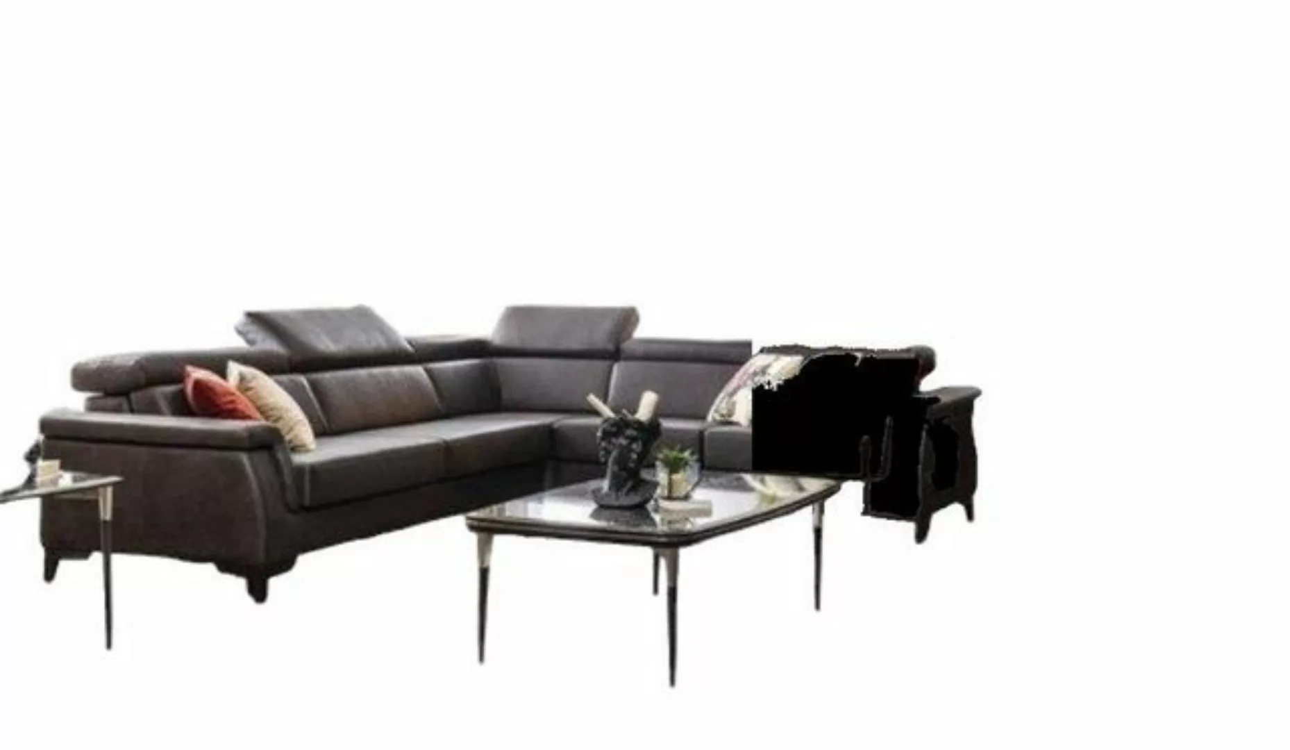 JVmoebel Ecksofa Sofagarnitur Ecksofa L-Form Couch Sessel Möbel Bettfunktio günstig online kaufen