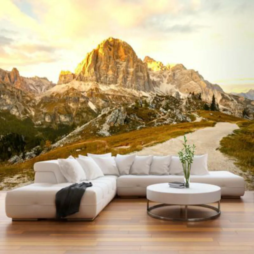artgeist Fototapete Beautiful Dolomites mehrfarbig Gr. 100 x 70 günstig online kaufen