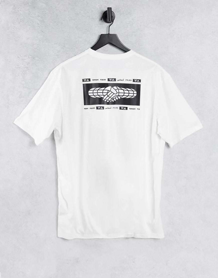 adidas – One Team – T-Shirt in Weiß günstig online kaufen