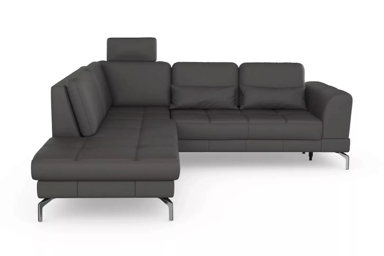 sit&more Ecksofa "Bendigo L-Form", inklusive Sitztiefenverstellung, Bodenfr günstig online kaufen