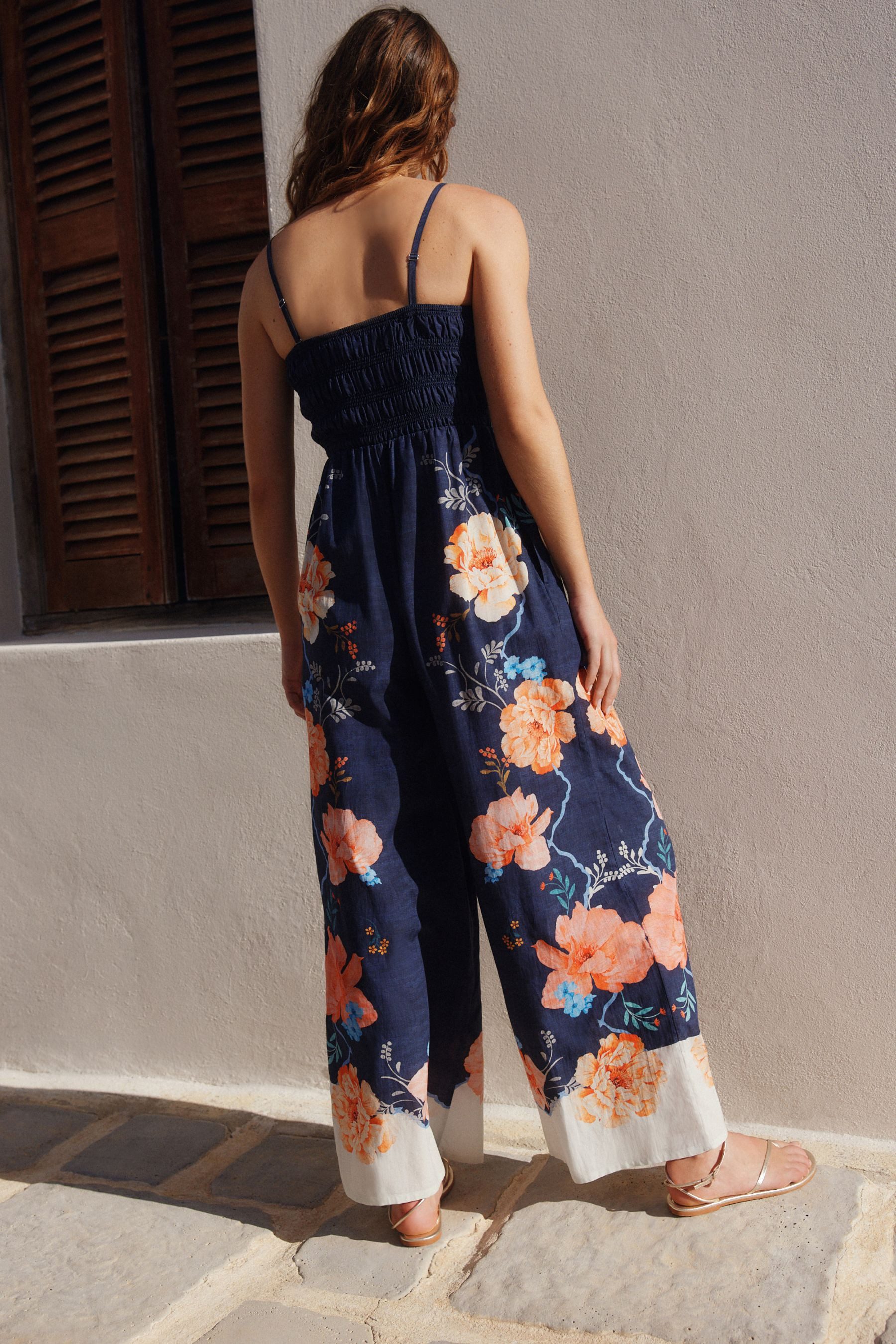 Next Jumpsuit Gesmokter Bandeau-Overall – Kurz (1-tlg) günstig online kaufen