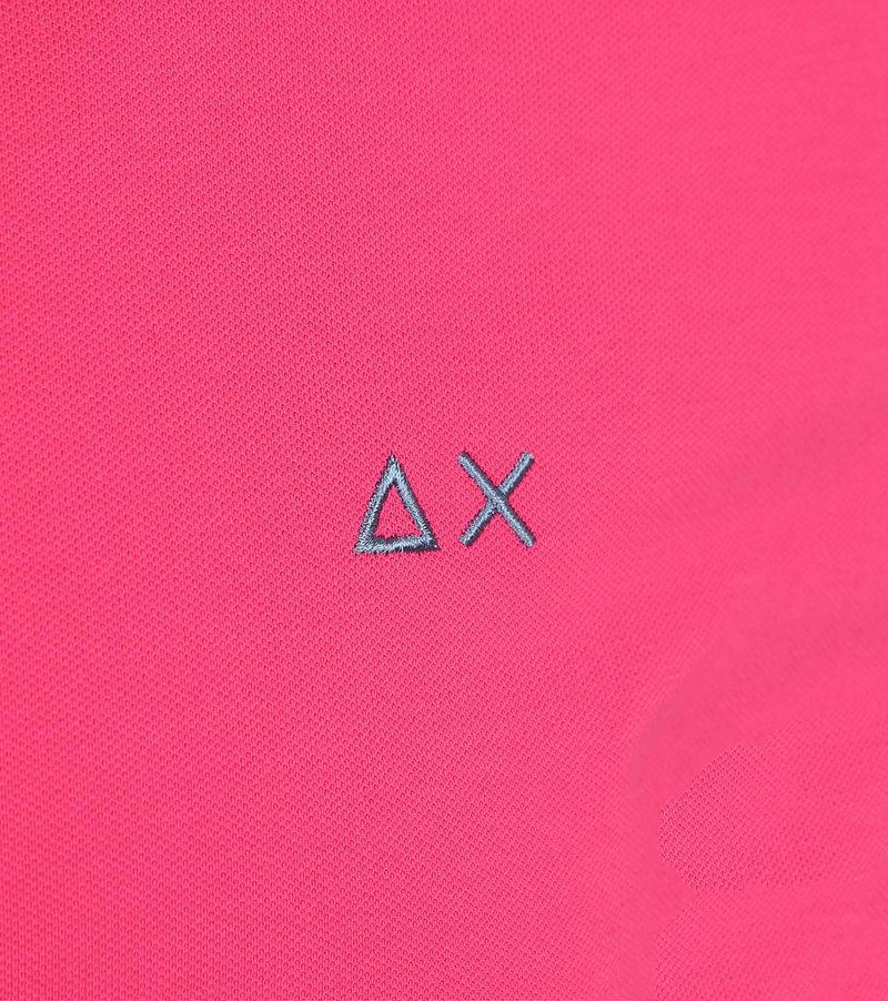 Sun68 Poloshirt Small Stripe Collar Rosa - Größe 3XL günstig online kaufen