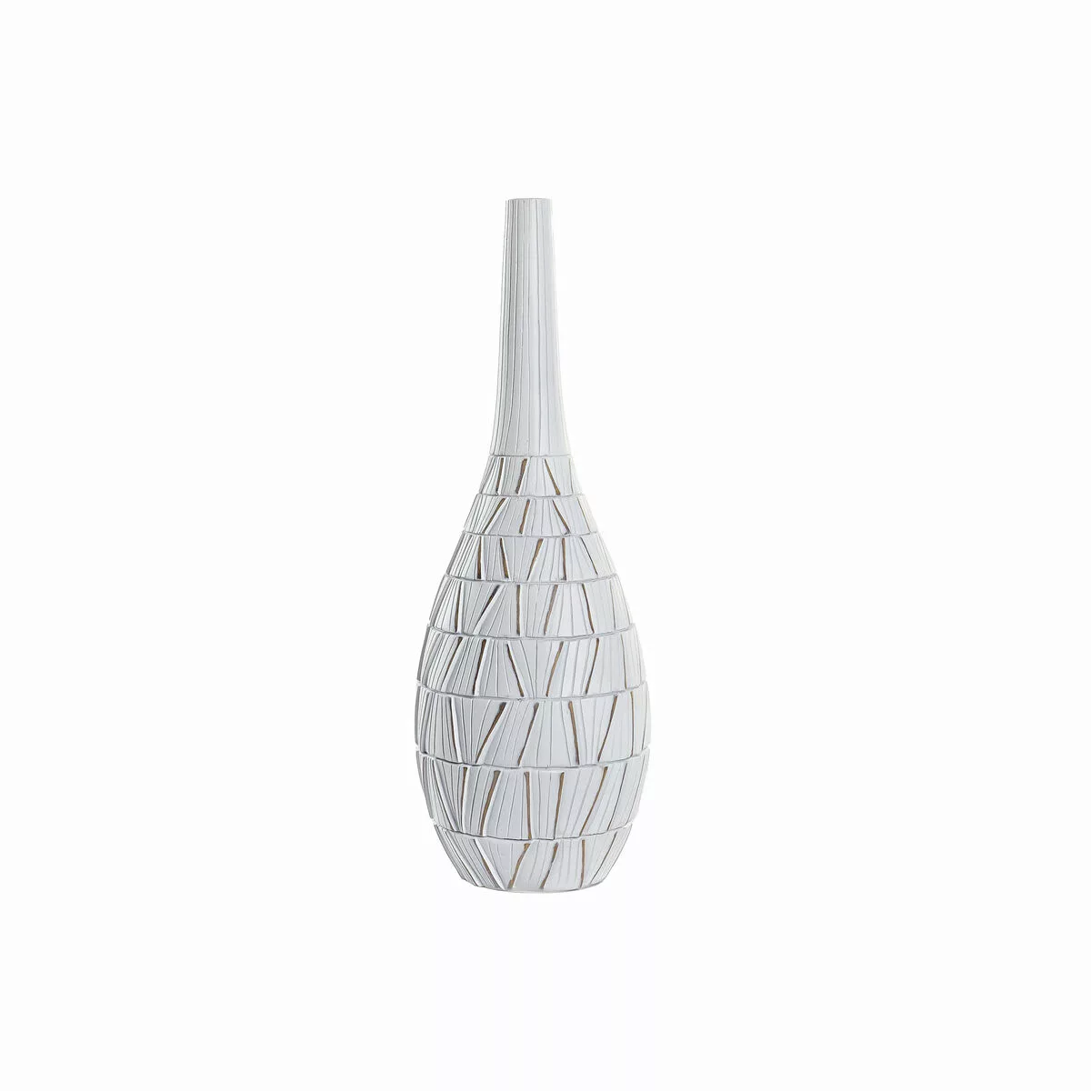 Vase Dkd Home Decor Weiß Harz Moderne (18 X 18 X 50 Cm) günstig online kaufen