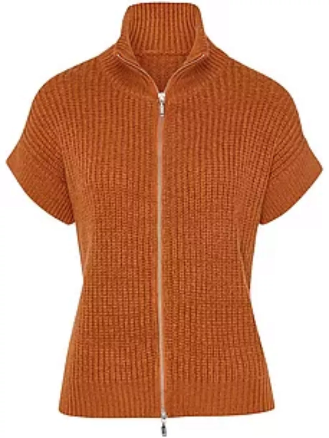 Strickweste MYBC orange günstig online kaufen