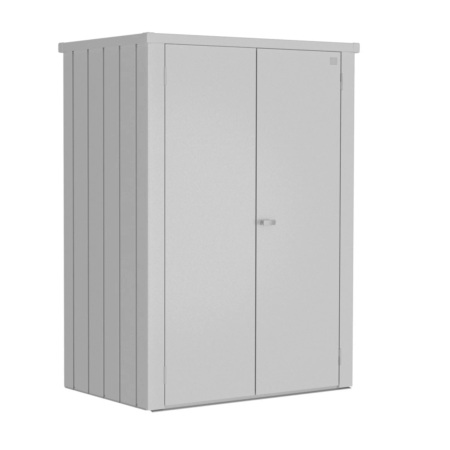 Biohort Terrassenschrank Romeo 181 cm x 132 cm x 87 cm Silber-Metallic günstig online kaufen