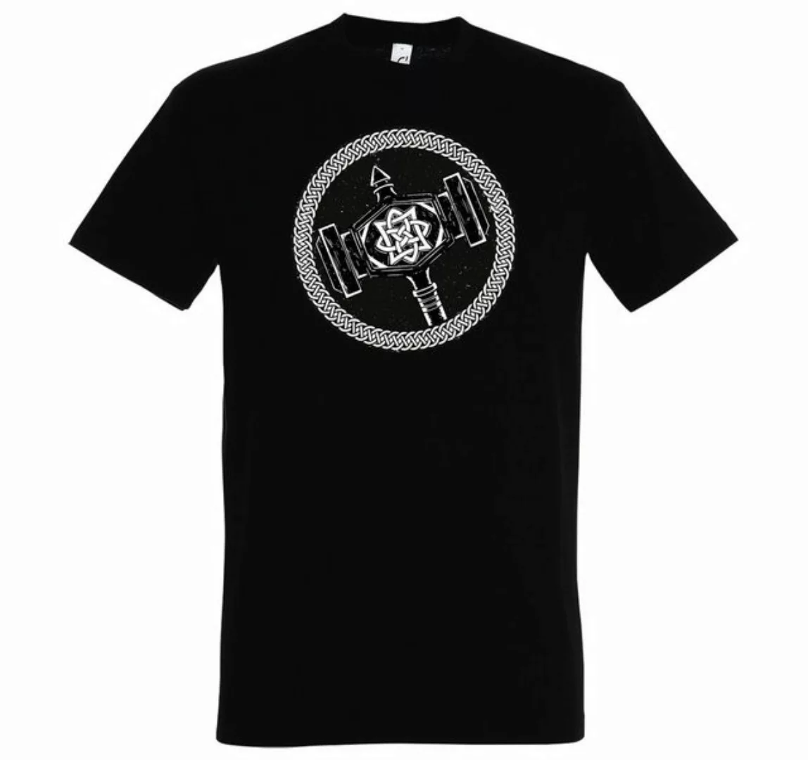 Youth Designz T-Shirt Viking Hammer Herren Shirt mit trendigem Frontprint günstig online kaufen