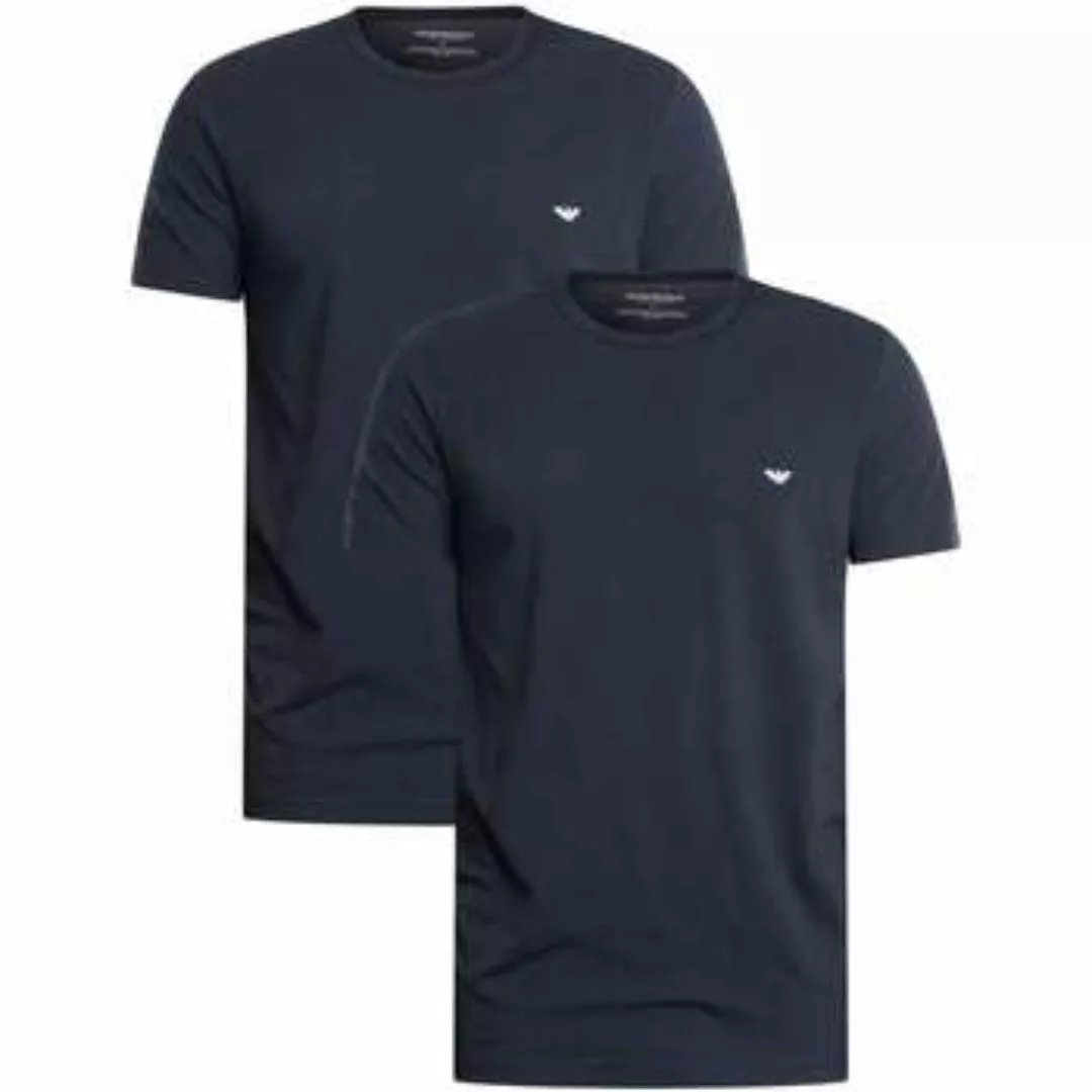 Emporio Armani  Pyjamas/ Nachthemden 2er Pack Crew Lounge T-Shirts günstig online kaufen