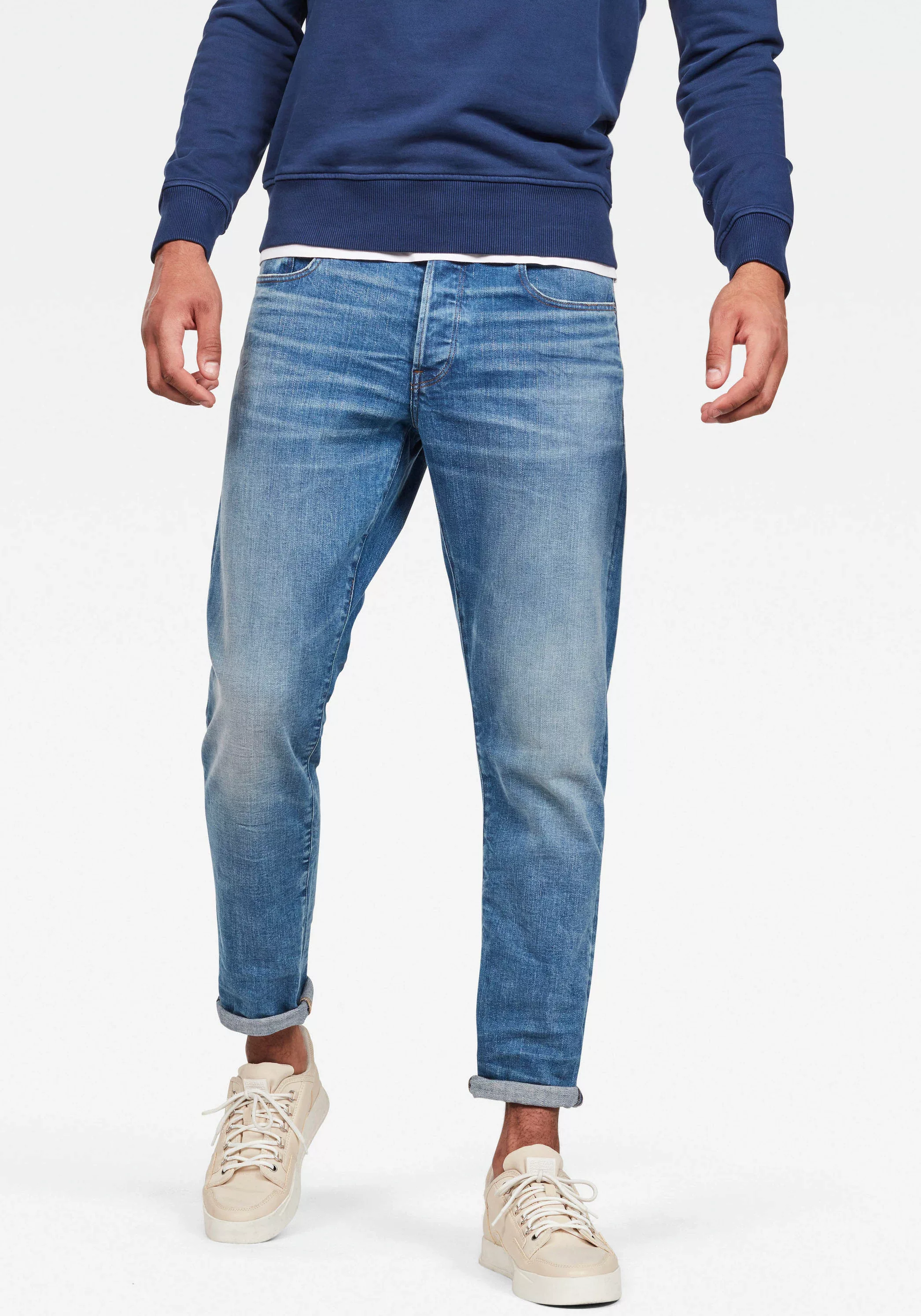 G-STAR Regular-fit-Jeans 3301 Straight Tapered günstig online kaufen