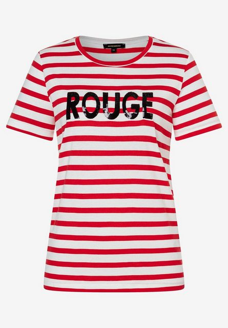 MORE&MORE T-Shirt Shirt with Stripes a günstig online kaufen