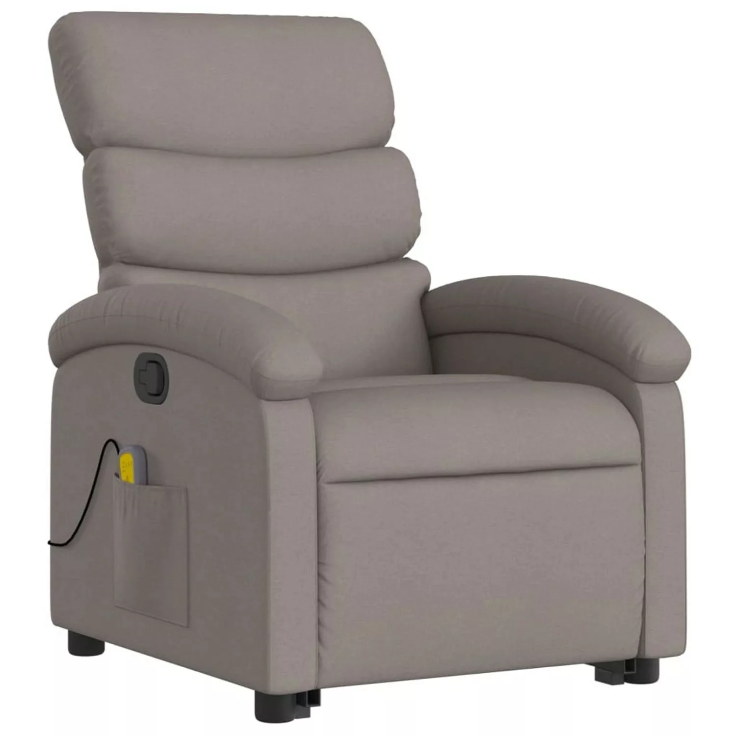 vidaXL Massagesessel mit Aufstehhilfe Taupe Stoff Modell 9 günstig online kaufen