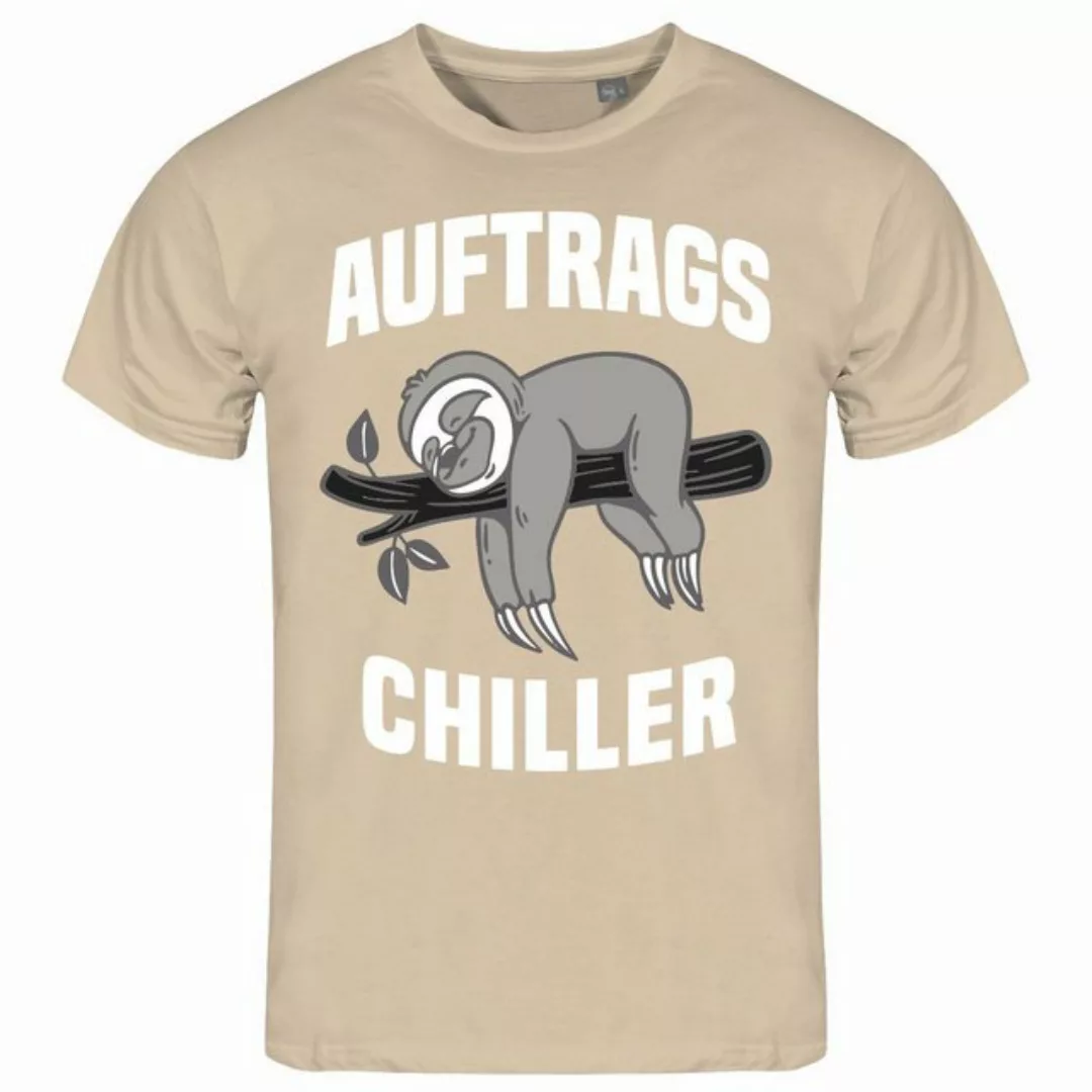 deinshirt Print-Shirt Herren T-Shirt Auftrags Chiller Faultier Funshirt mit günstig online kaufen