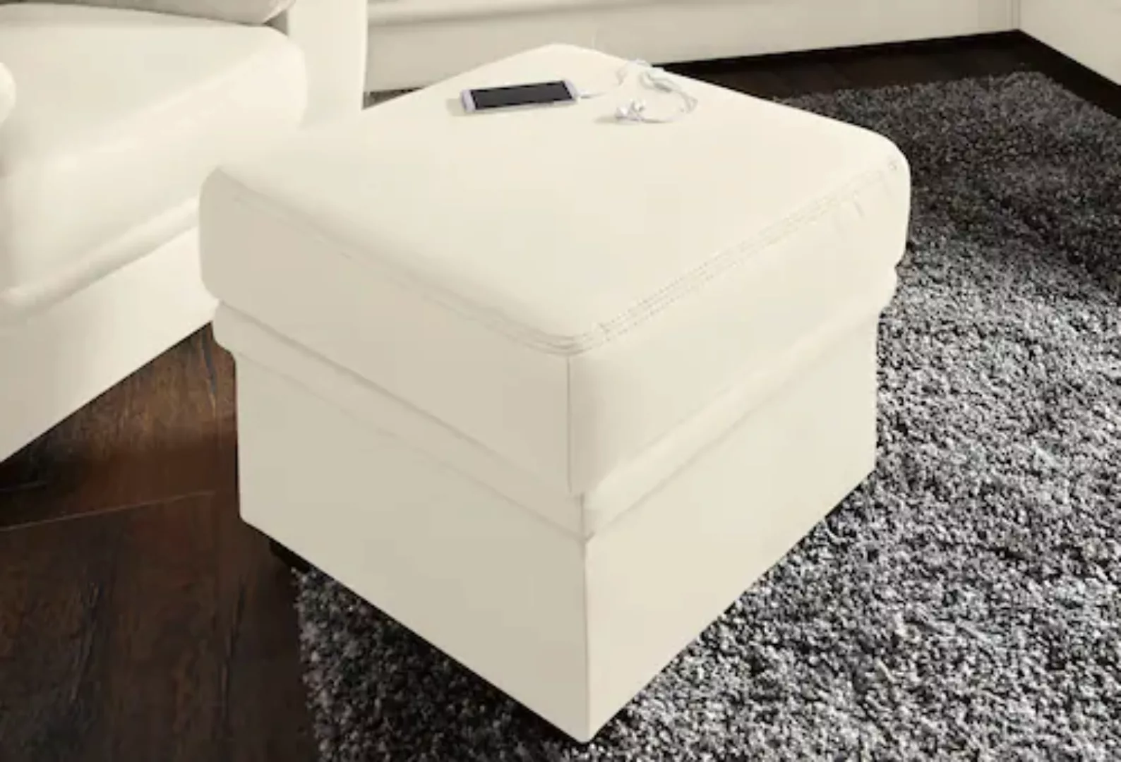 sit&more Hocker »Savoni«, mit Stauraumfach günstig online kaufen