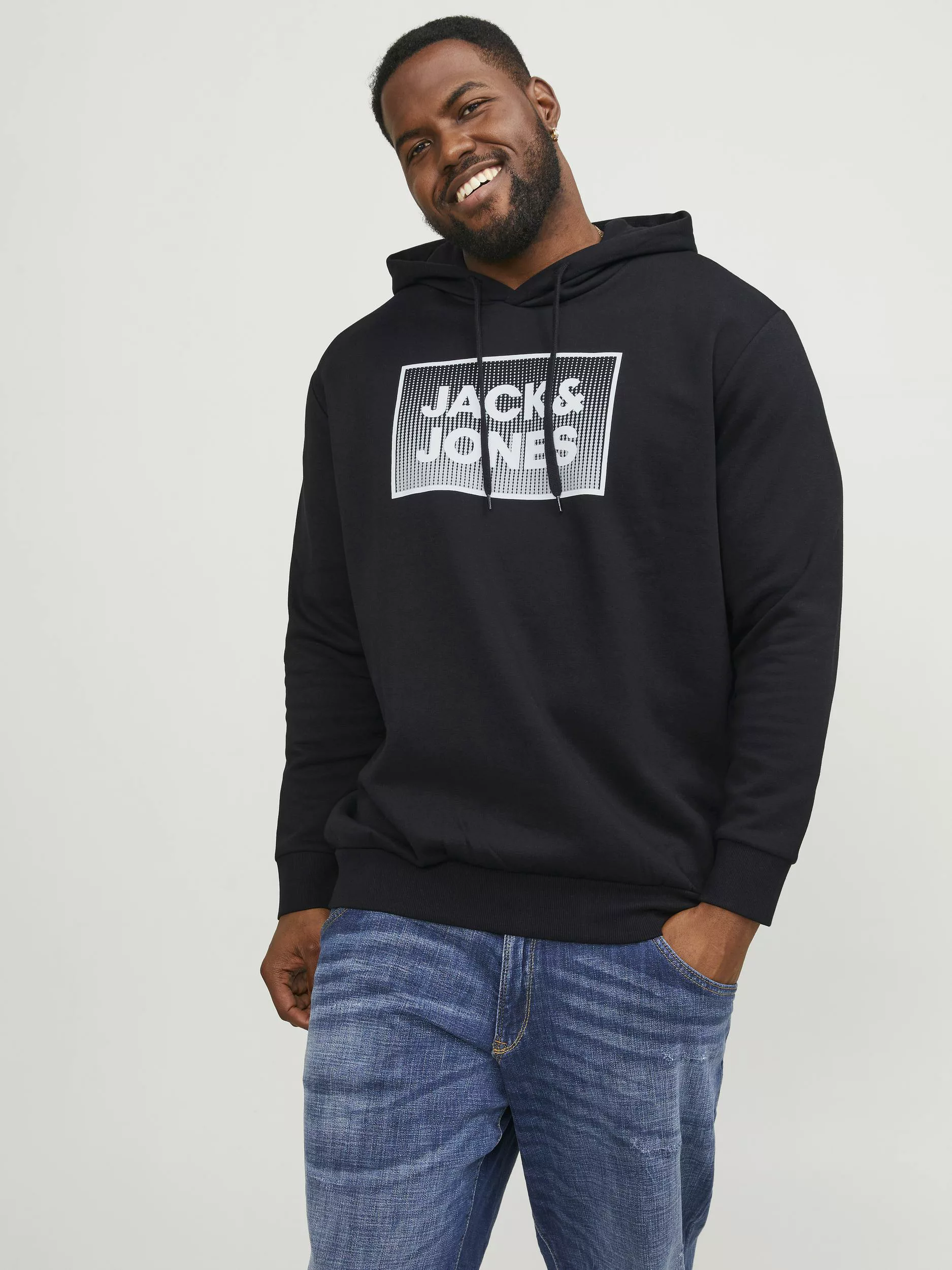 Jack & Jones PlusSize Kapuzensweatshirt "JJSTEEL SWEAT HOOD PLS" günstig online kaufen