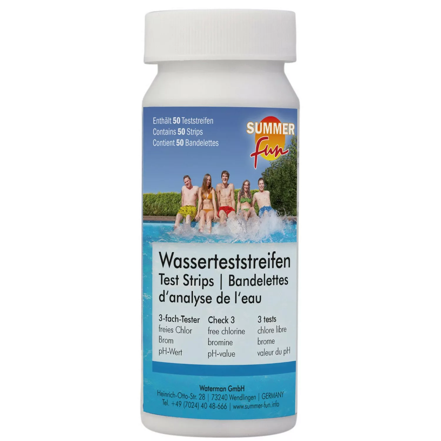 Summer Fun Wasserteststreifen 50 Stück günstig online kaufen