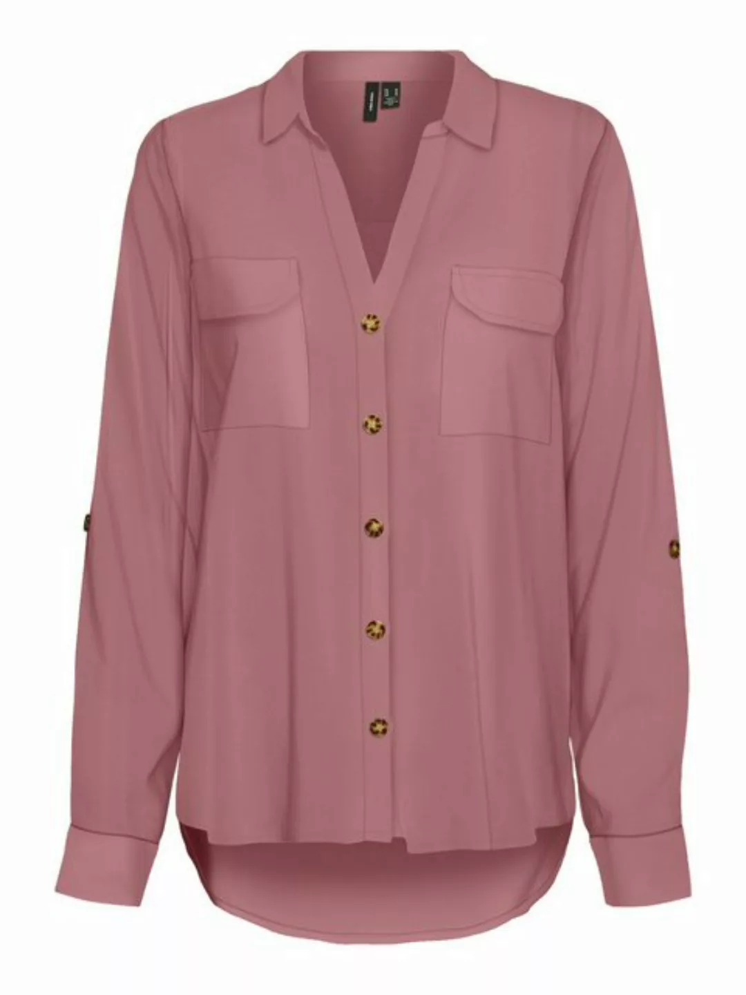 Vero Moda Hemdbluse VMBUMPY L/S SHIRT NEW WVN GA NOOS günstig online kaufen