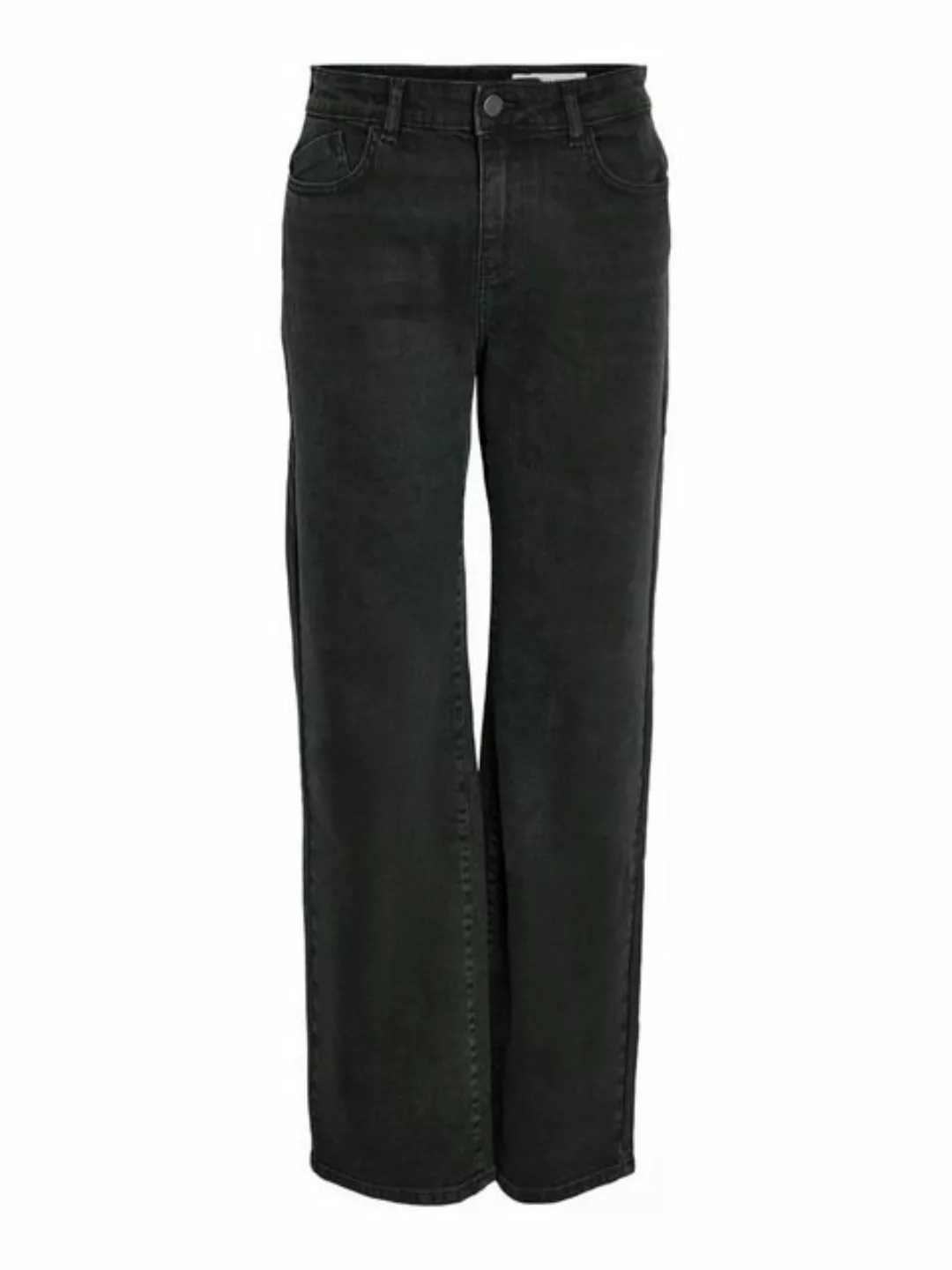 Noisy may Straight-Jeans NMYOLANDA NW WIDE JEANS BLACK NOOS günstig online kaufen