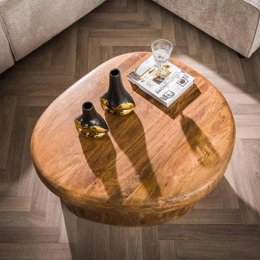 Couchtisch Holztisch aus Massivholz mit Massivholzplatte günstig online kaufen