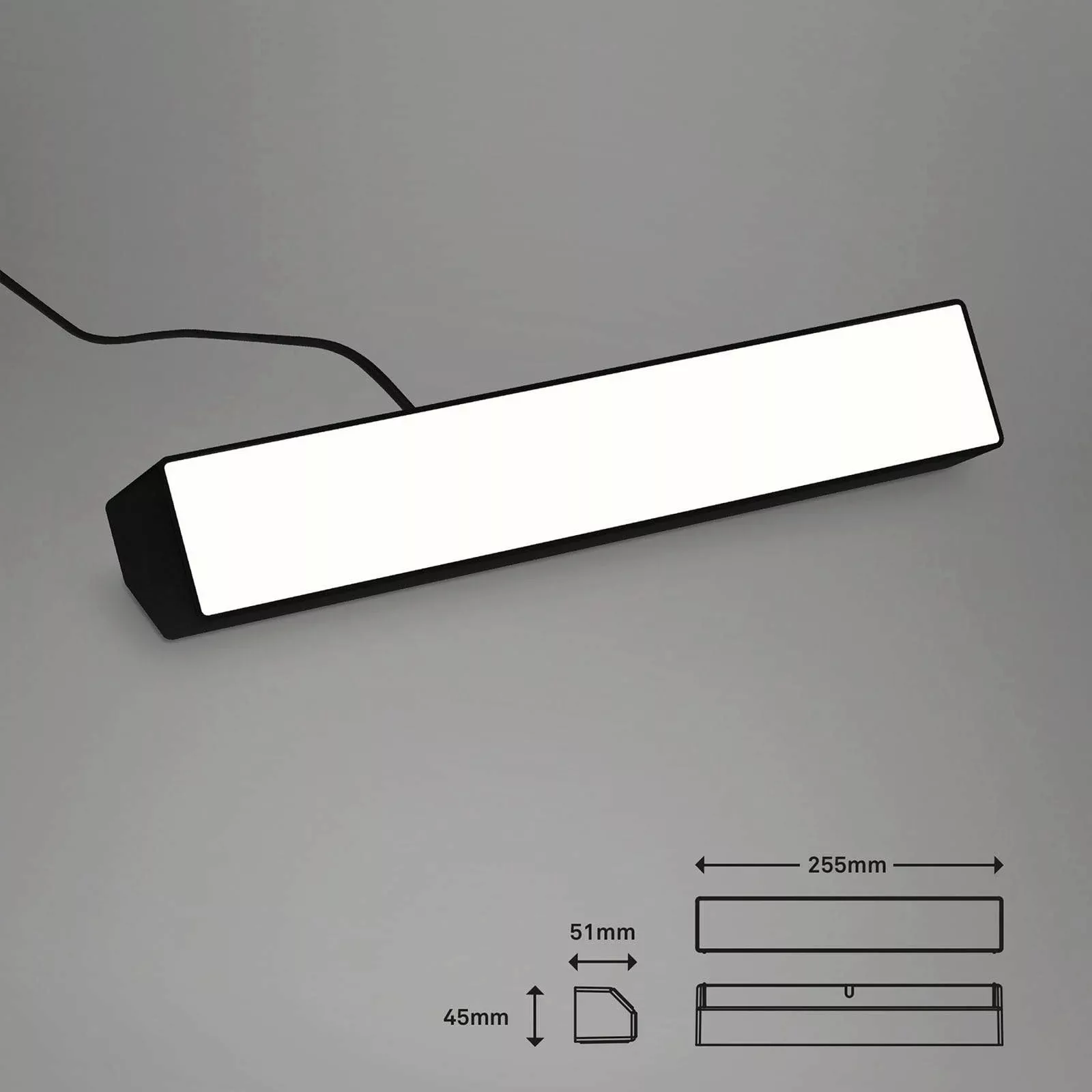 LED-Wallwasher Muro S, CCT, RGB, dimmbar, weiß günstig online kaufen