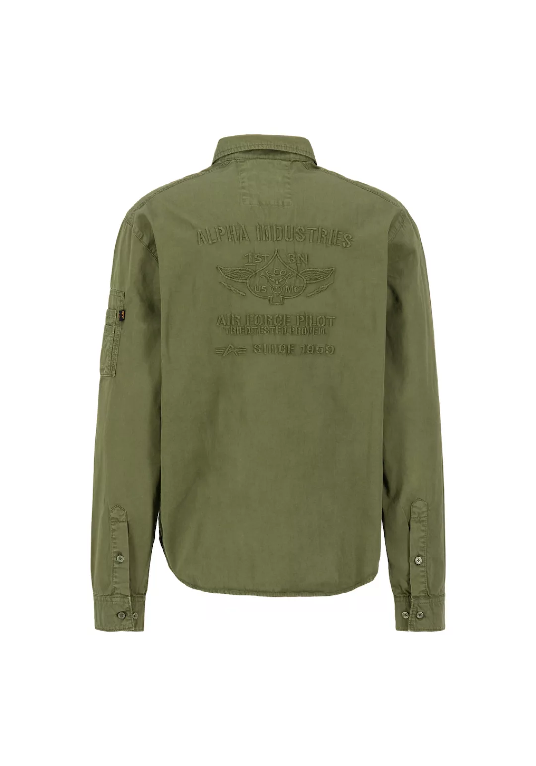 Alpha Industries Oversize-Shirt "Alpha Industries Men - Overshirts Air Forc günstig online kaufen