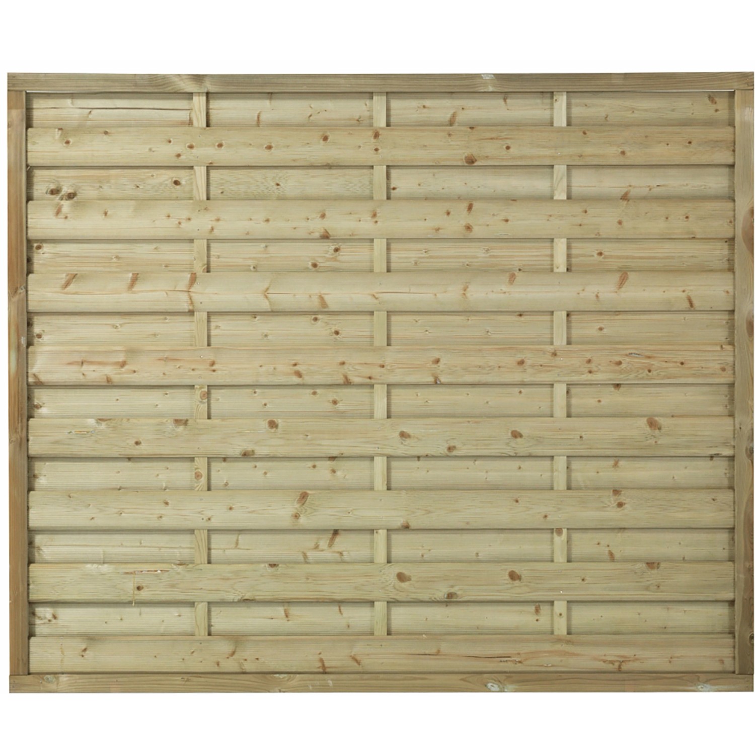 Plus Holz Sichtschutzzaun Bergen Nadelholz druckimprägniert 180 cm x 150 cm günstig online kaufen