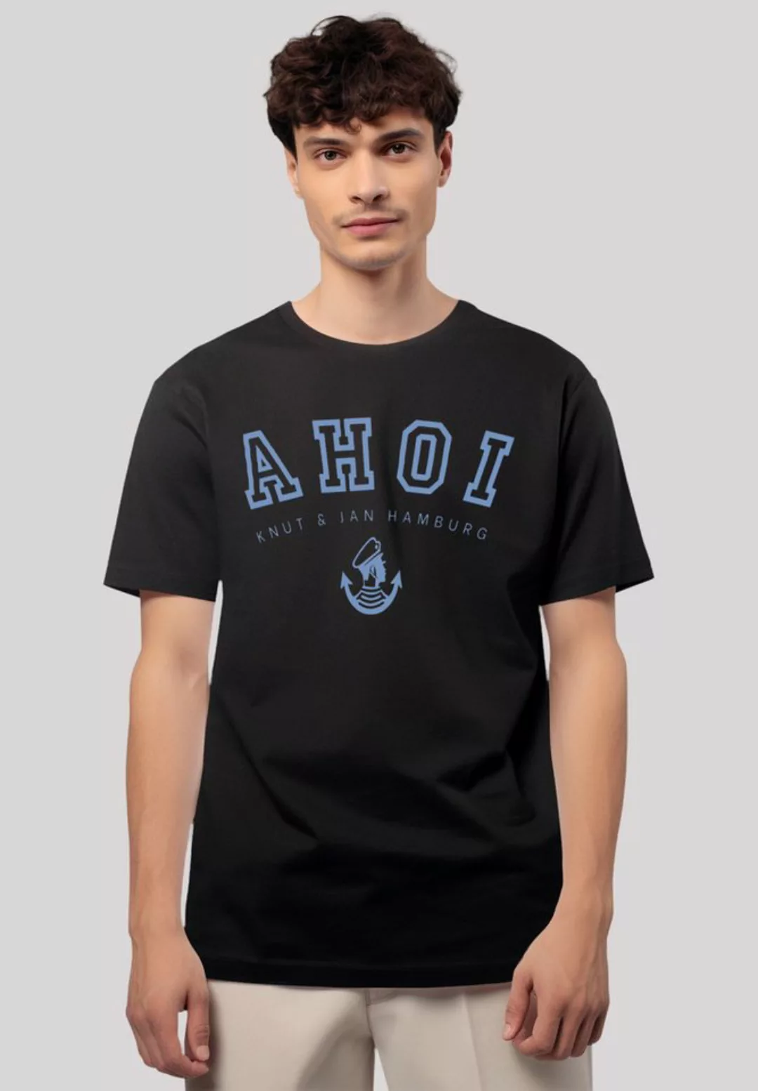 F4NT4STIC T-Shirt "Ahoi Knut & Jan Hamburg", Premium Qualität günstig online kaufen