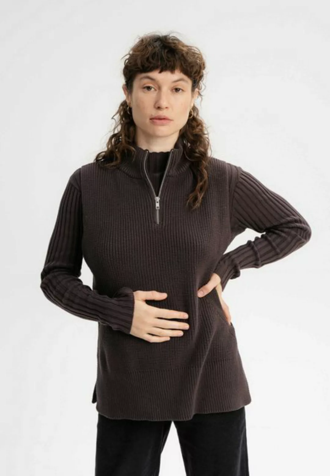 MELA Rollkragenpullover Rollkragen Strick Pullunder GAMINI clean günstig online kaufen